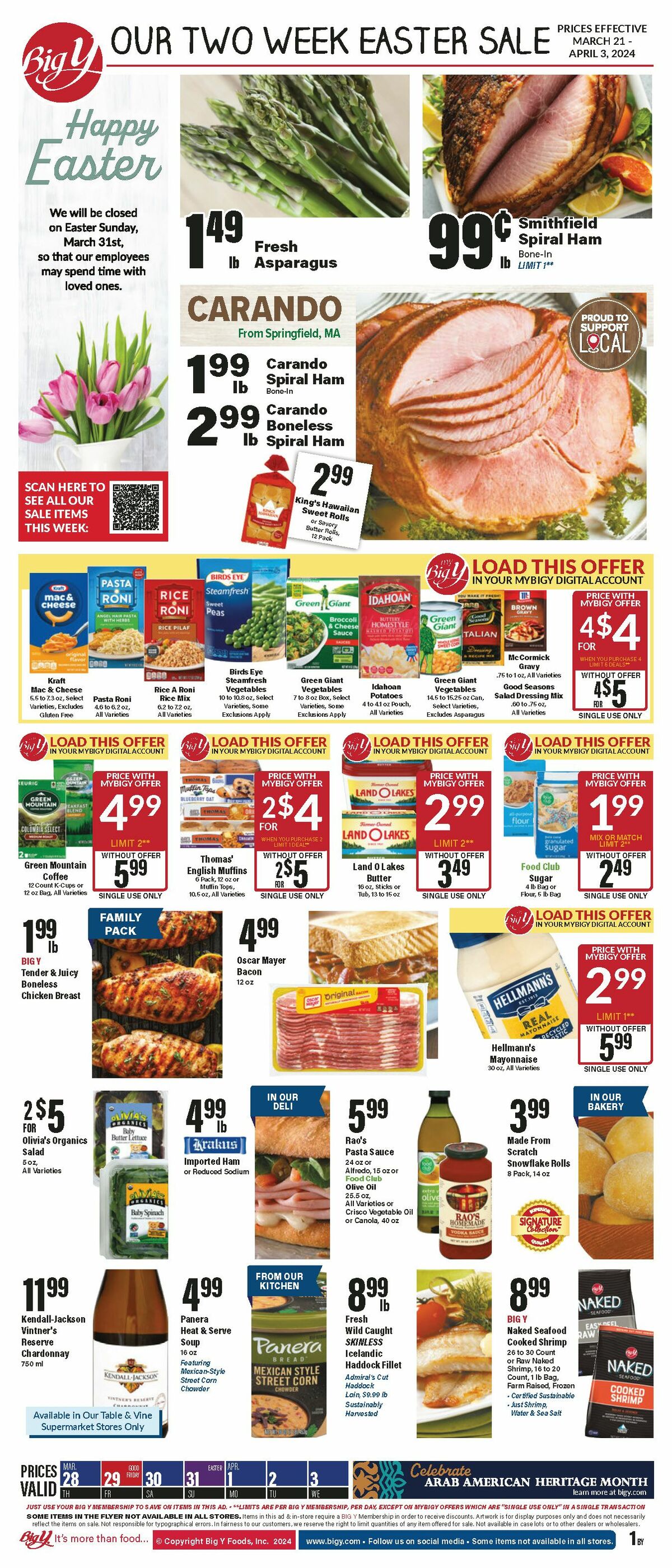 Big Y Weekly Ad from March 28