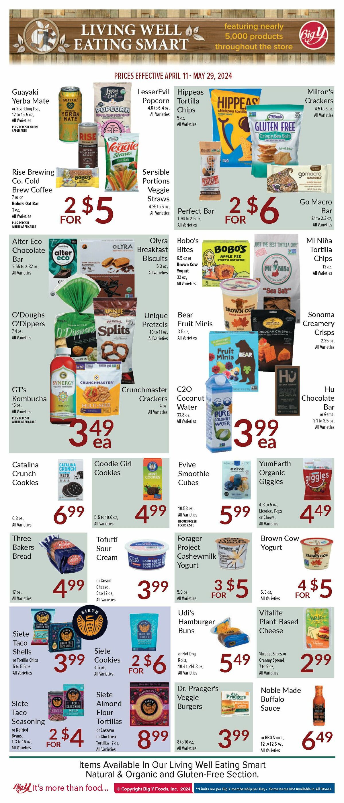 Big Y Weekly Ad from April 11
