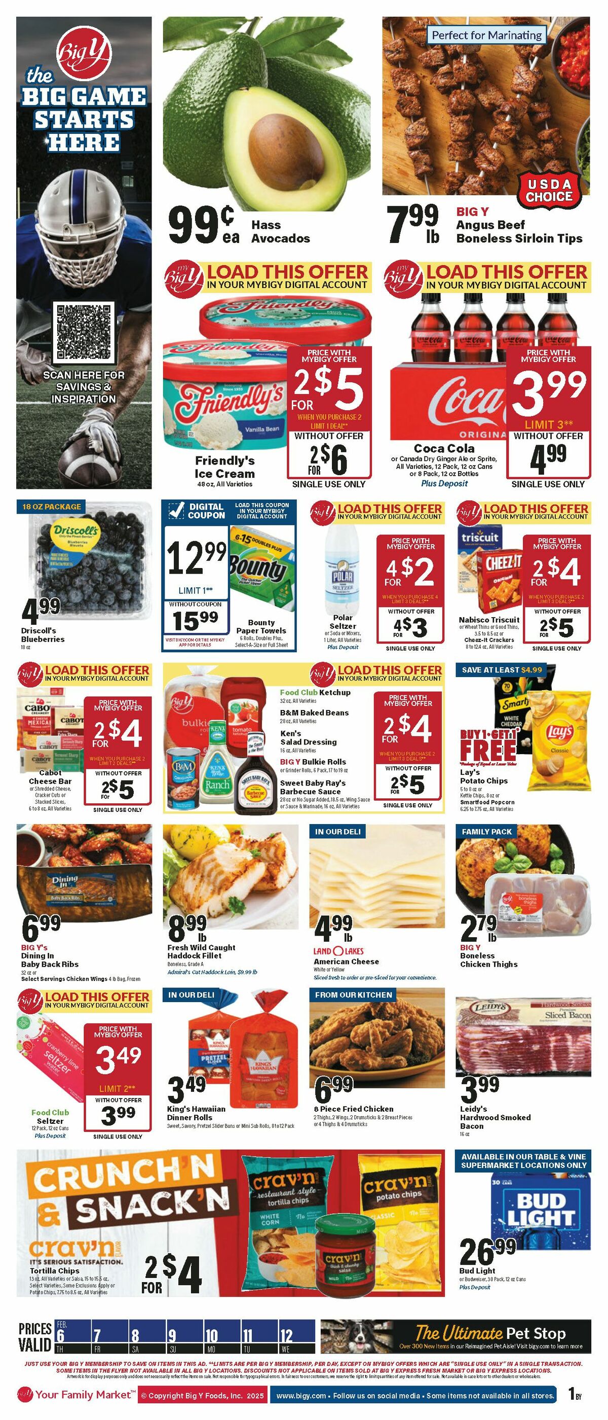 Big Y Weekly Ad from February 6