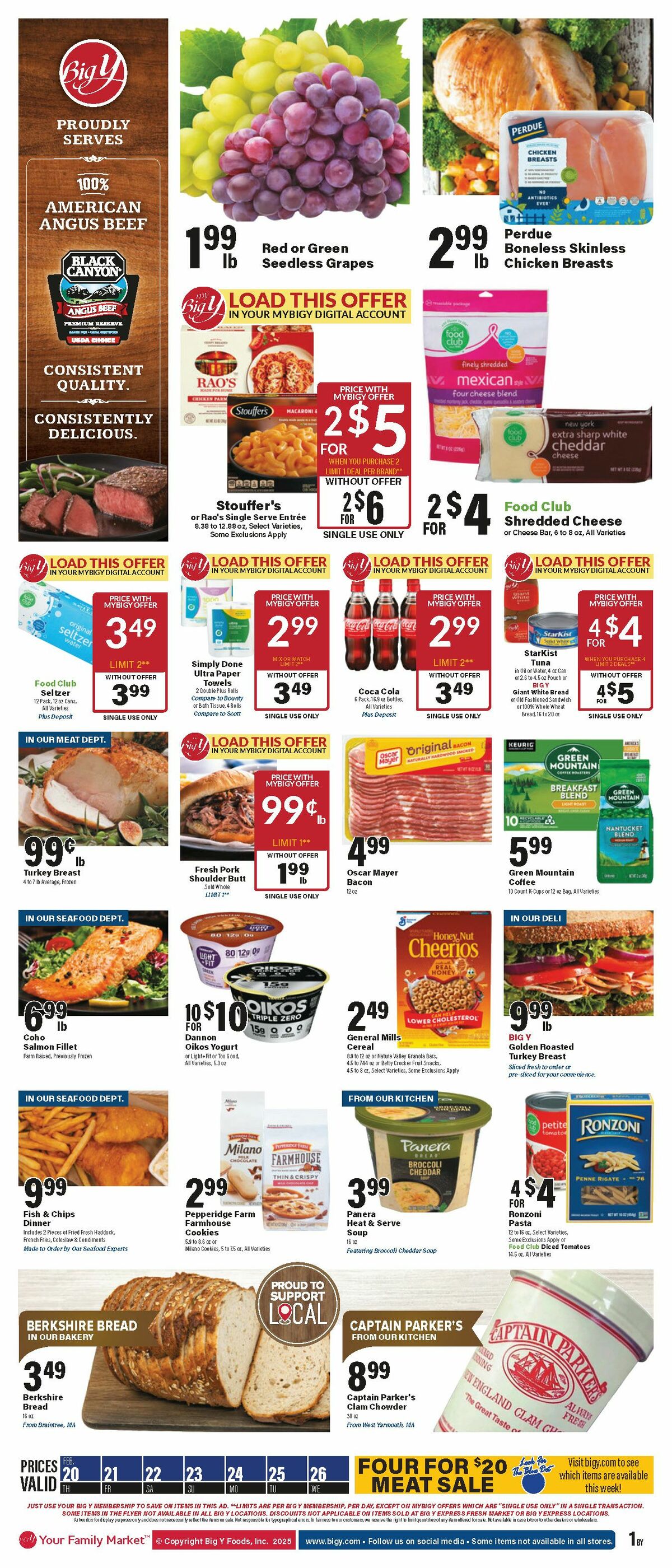Big Y Weekly Ad from February 20