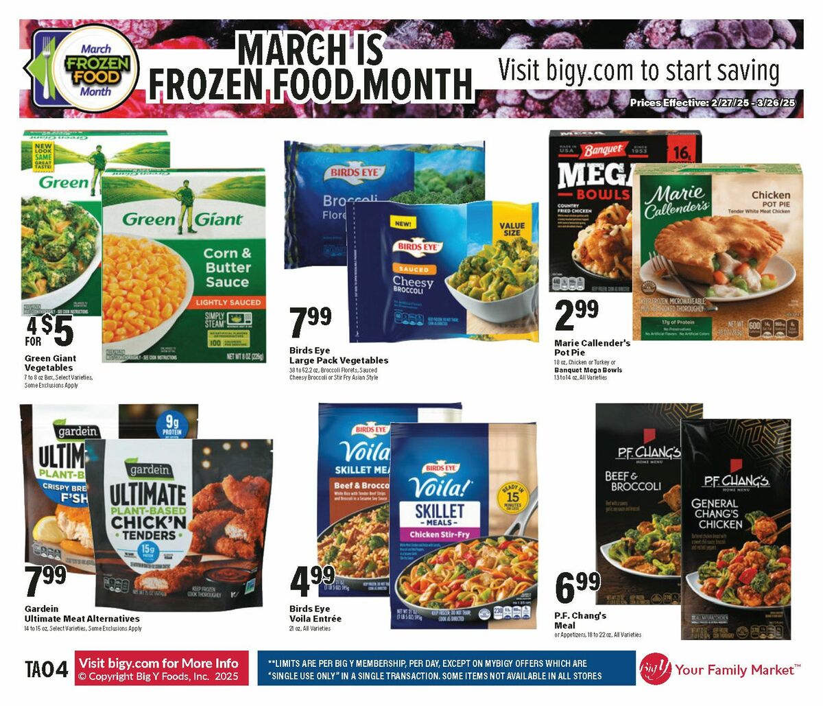 Big Y Weekly Ad from February 27
