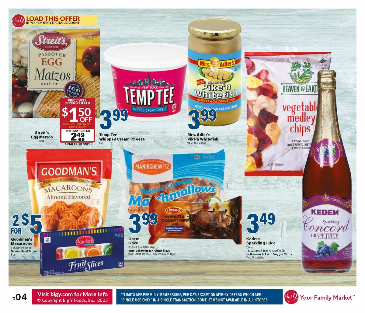 Big Y Weekly Ad from April 3