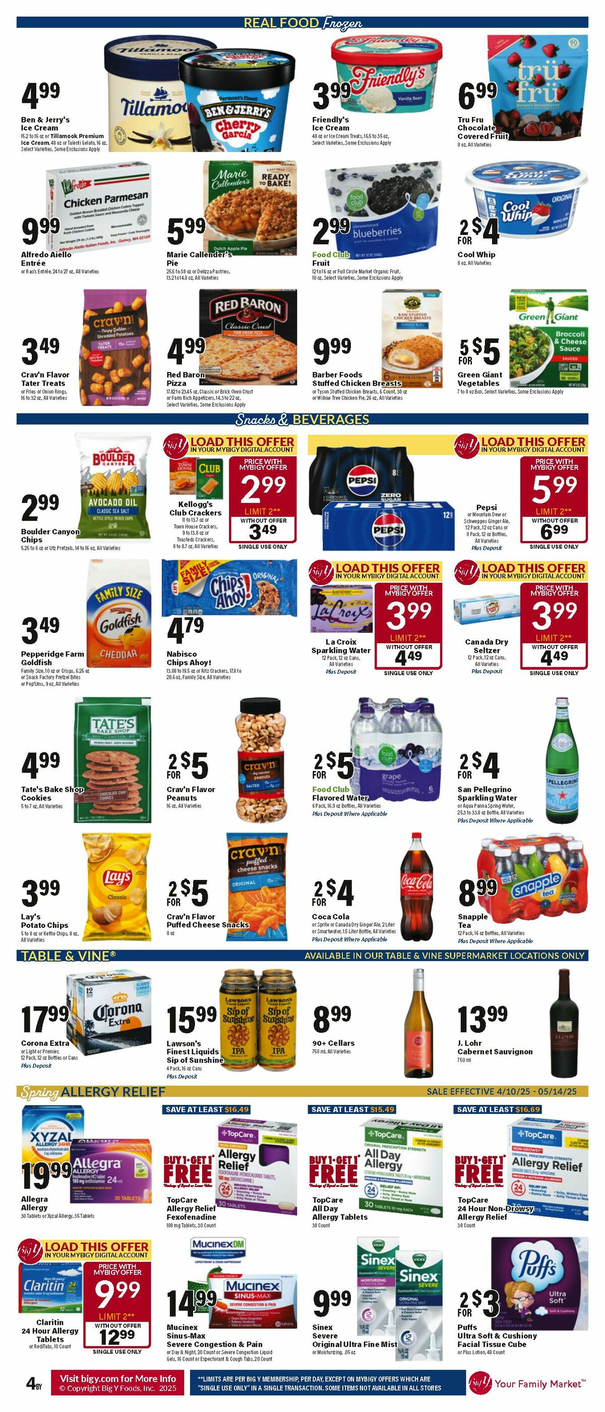 Big Y Weekly Ad from April 10