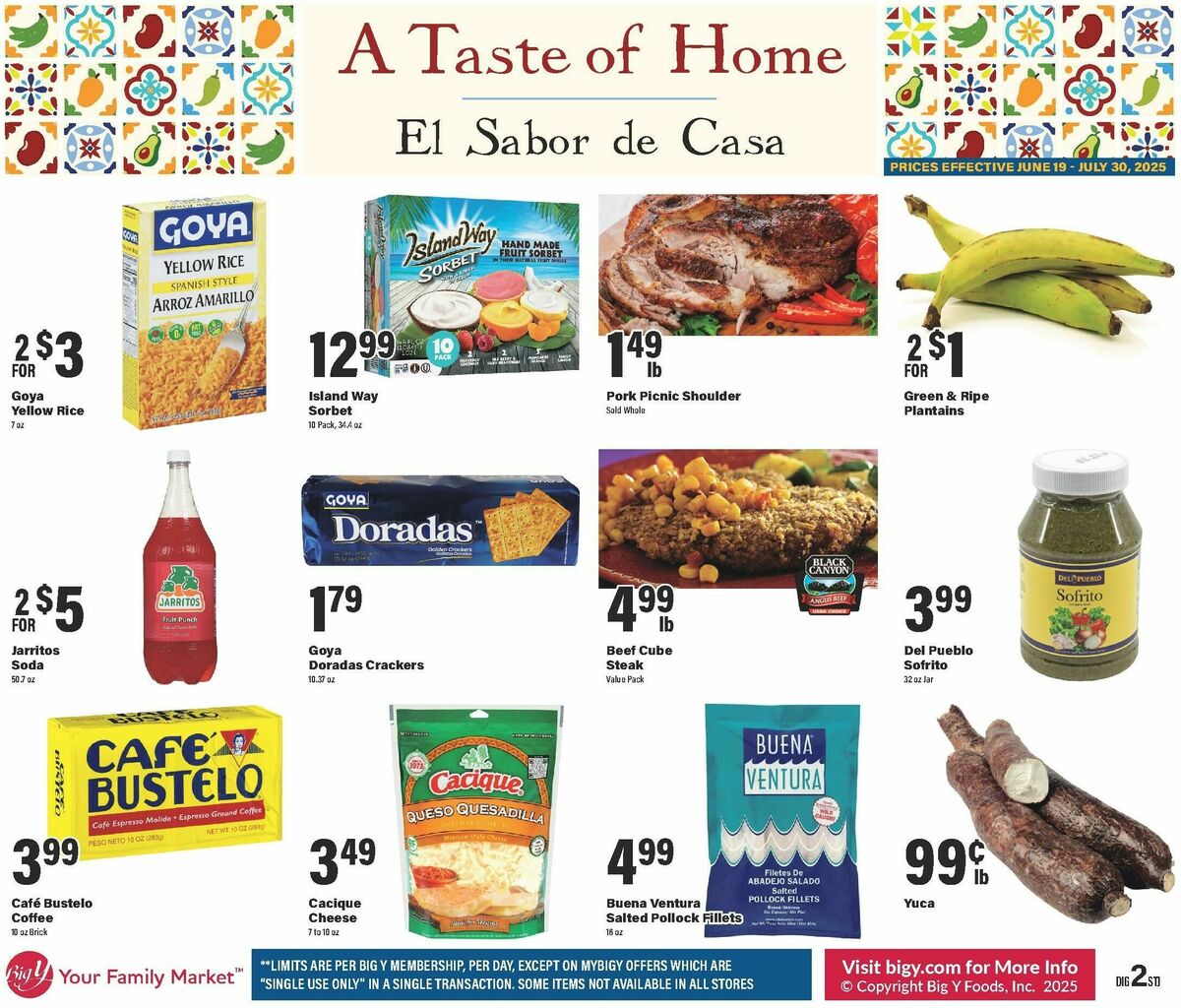 Big Y Weekly Ad from June 19