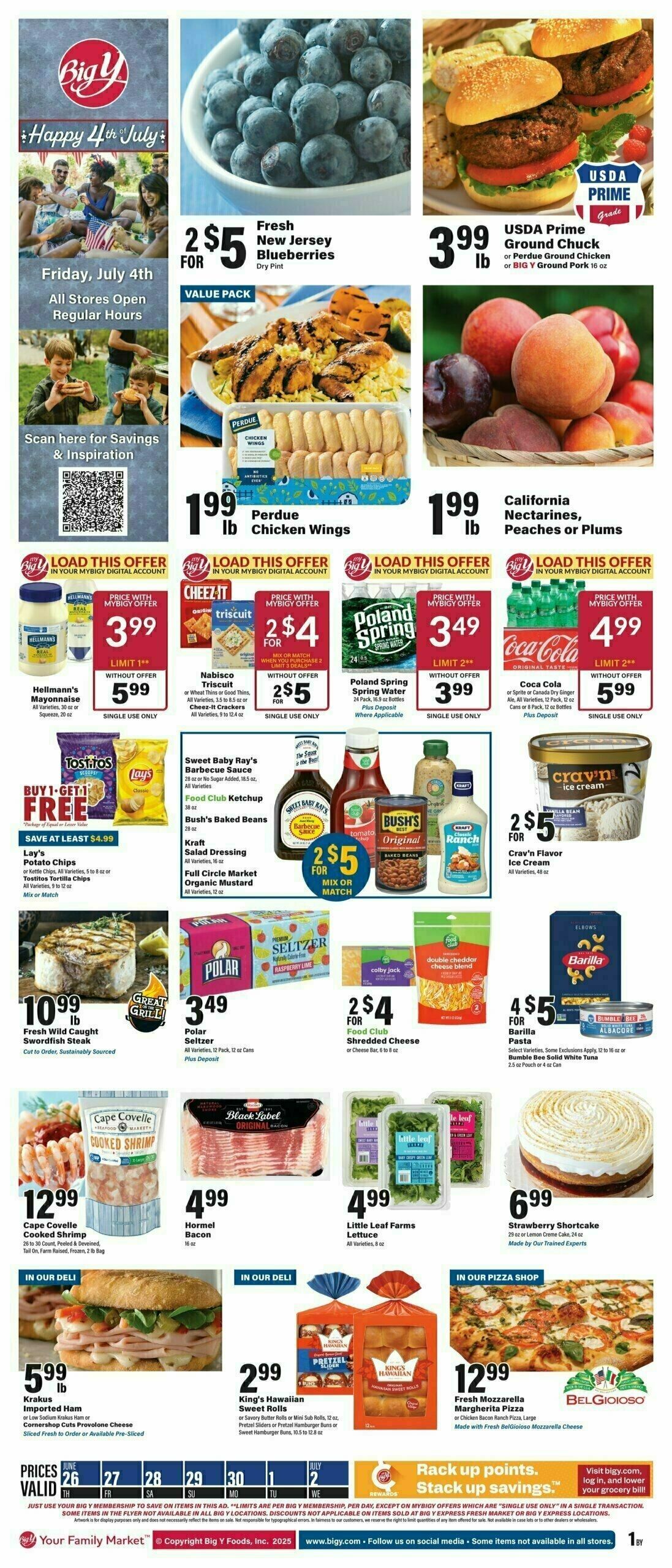 Big Y Weekly Ad from June 26