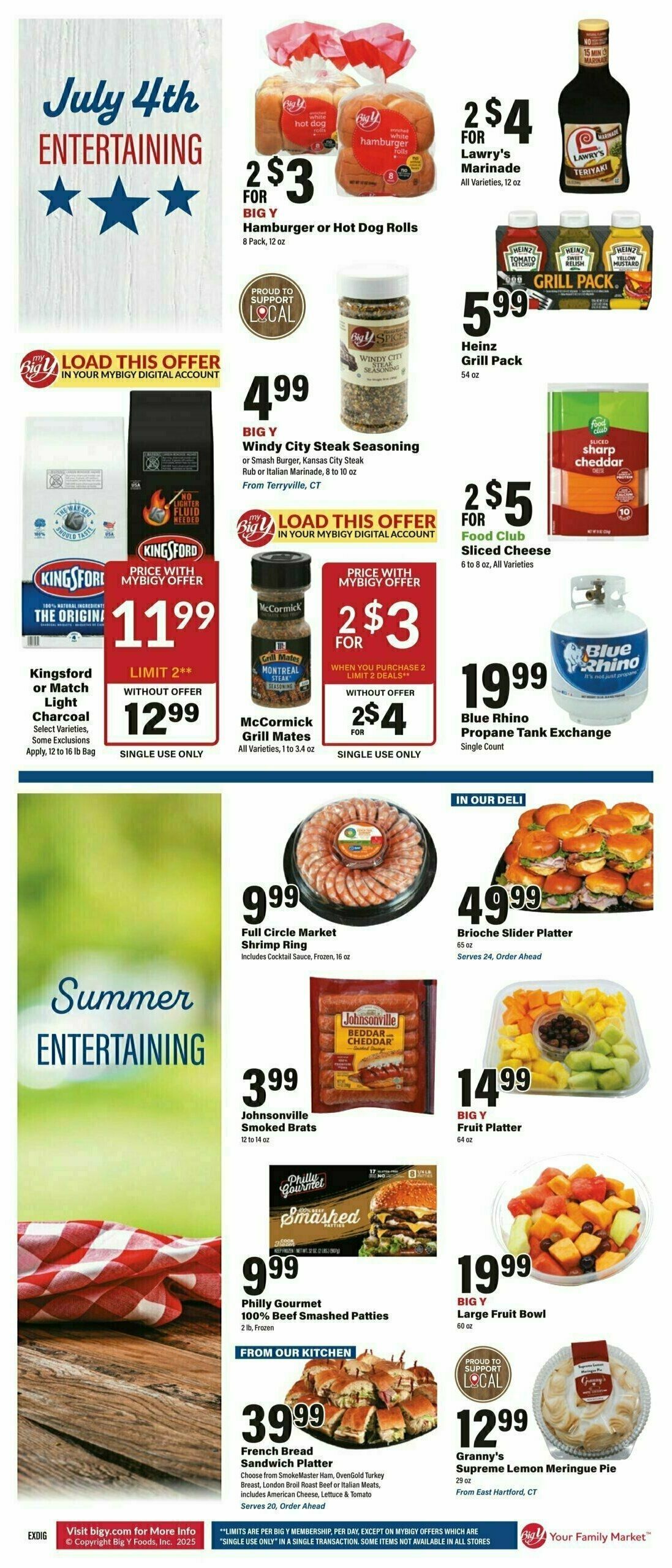 Big Y Weekly Ad from July 3