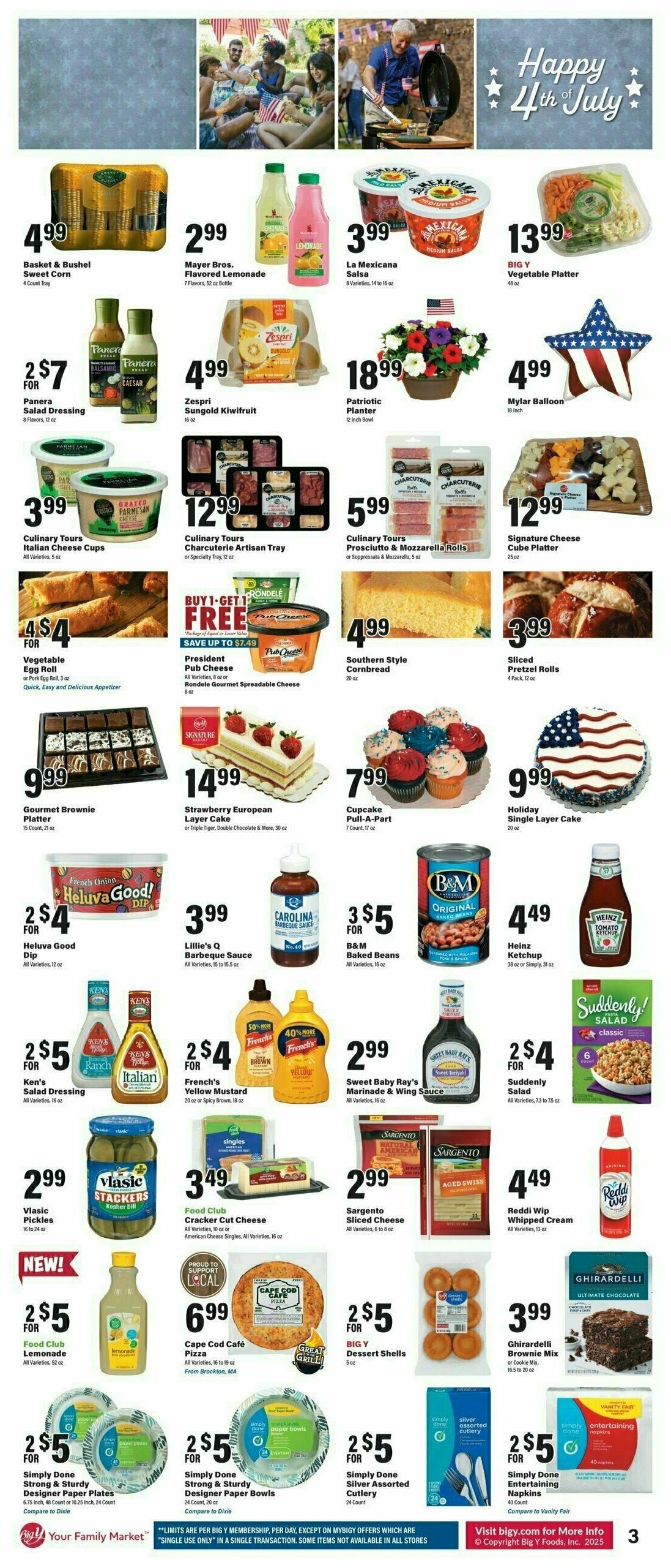 Big Y Weekly Ad from July 3