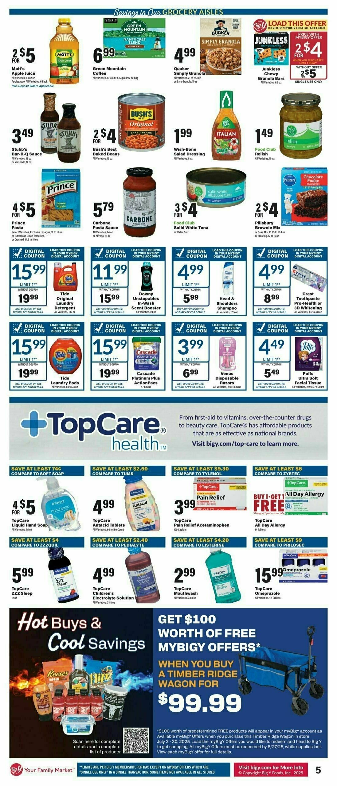 Big Y Weekly Ad from July 10
