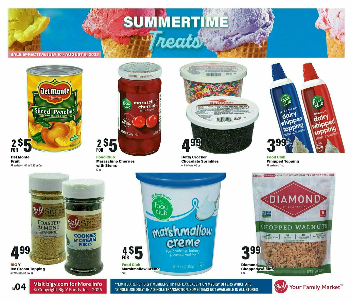 Big Y Weekly Ad from July 10