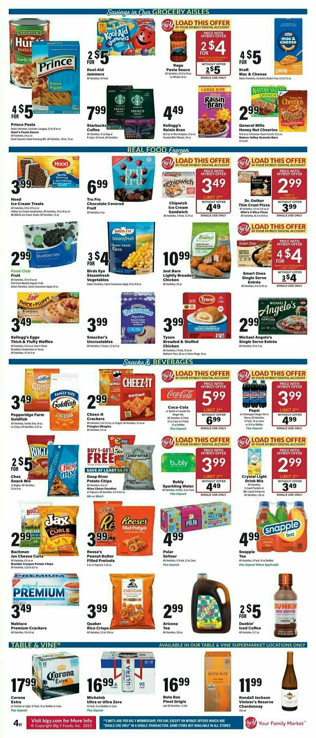 Big Y Weekly Ad from July 31