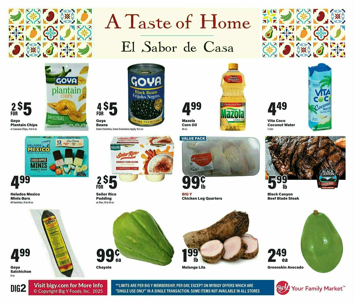 Big Y A Taste of Home Weekly Ad from August 7
