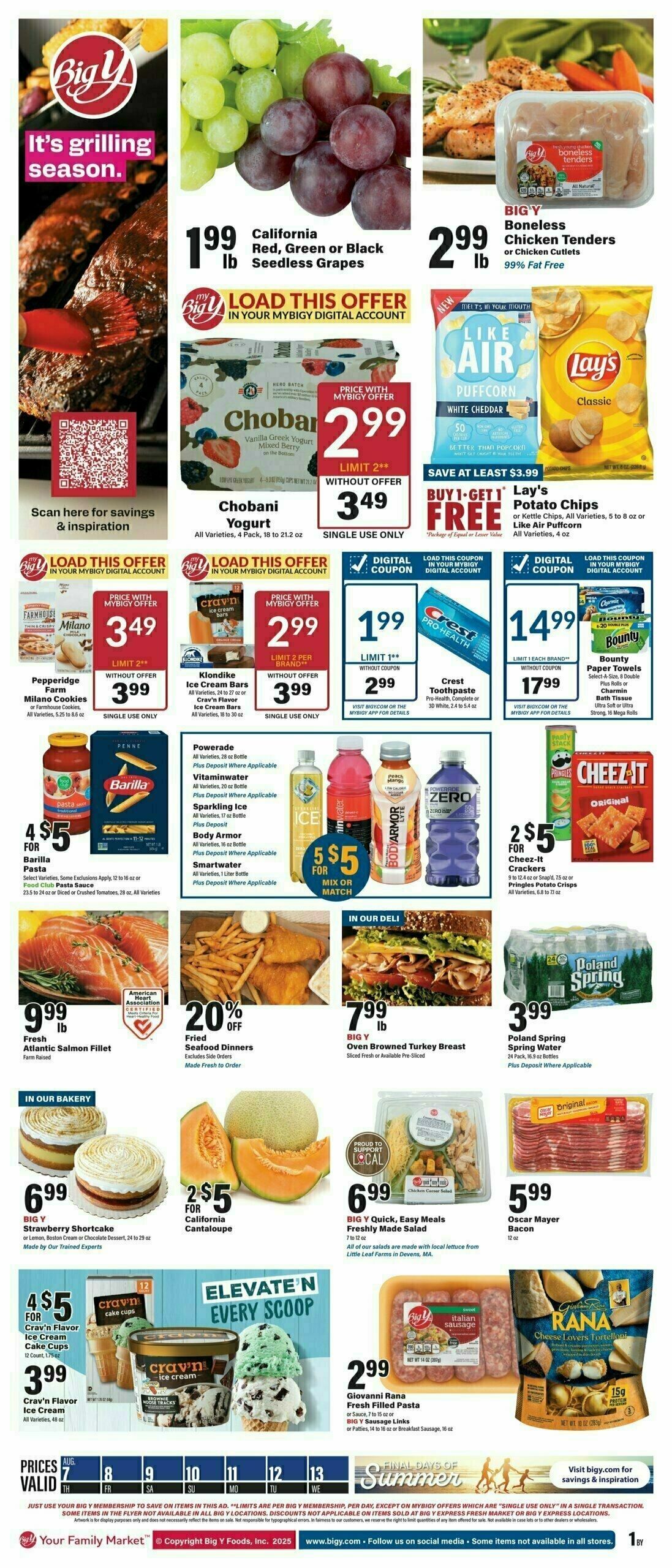 Big Y Weekly Ad from August 7
