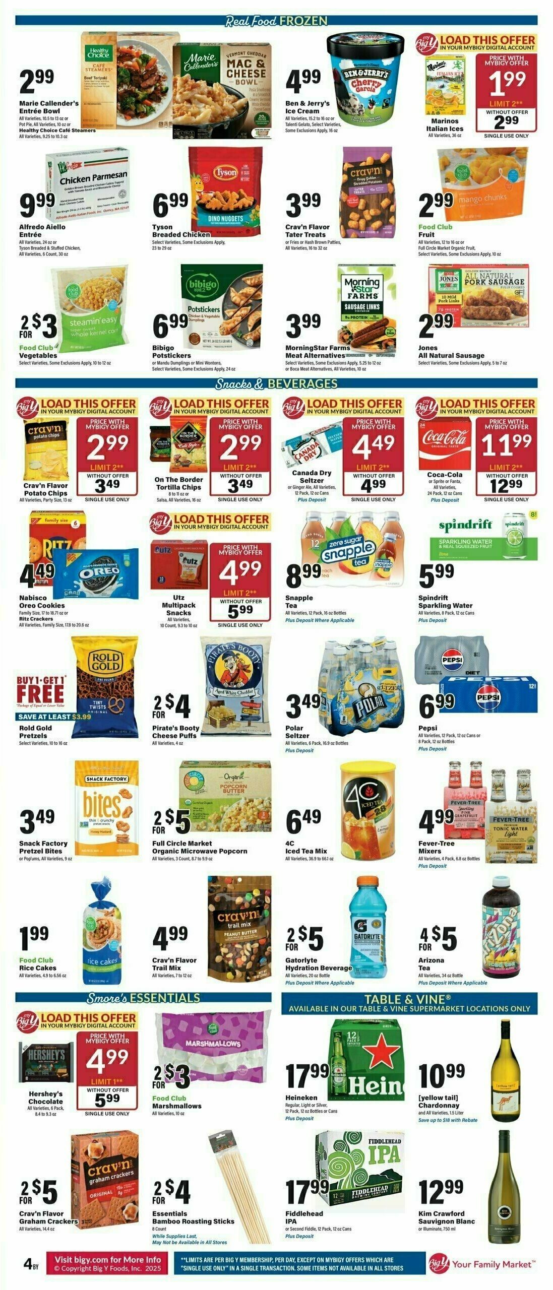 Big Y Weekly Ad from August 7