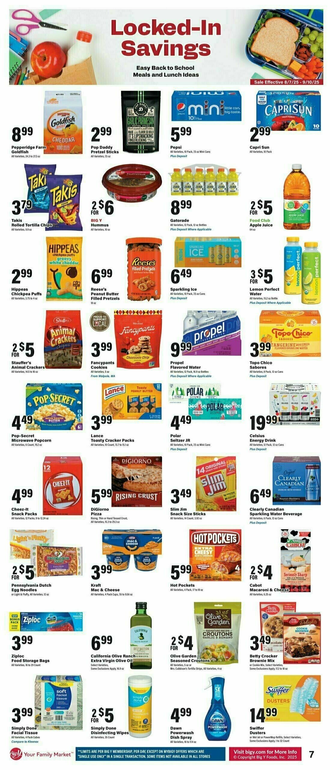 Big Y Weekly Ad from August 7