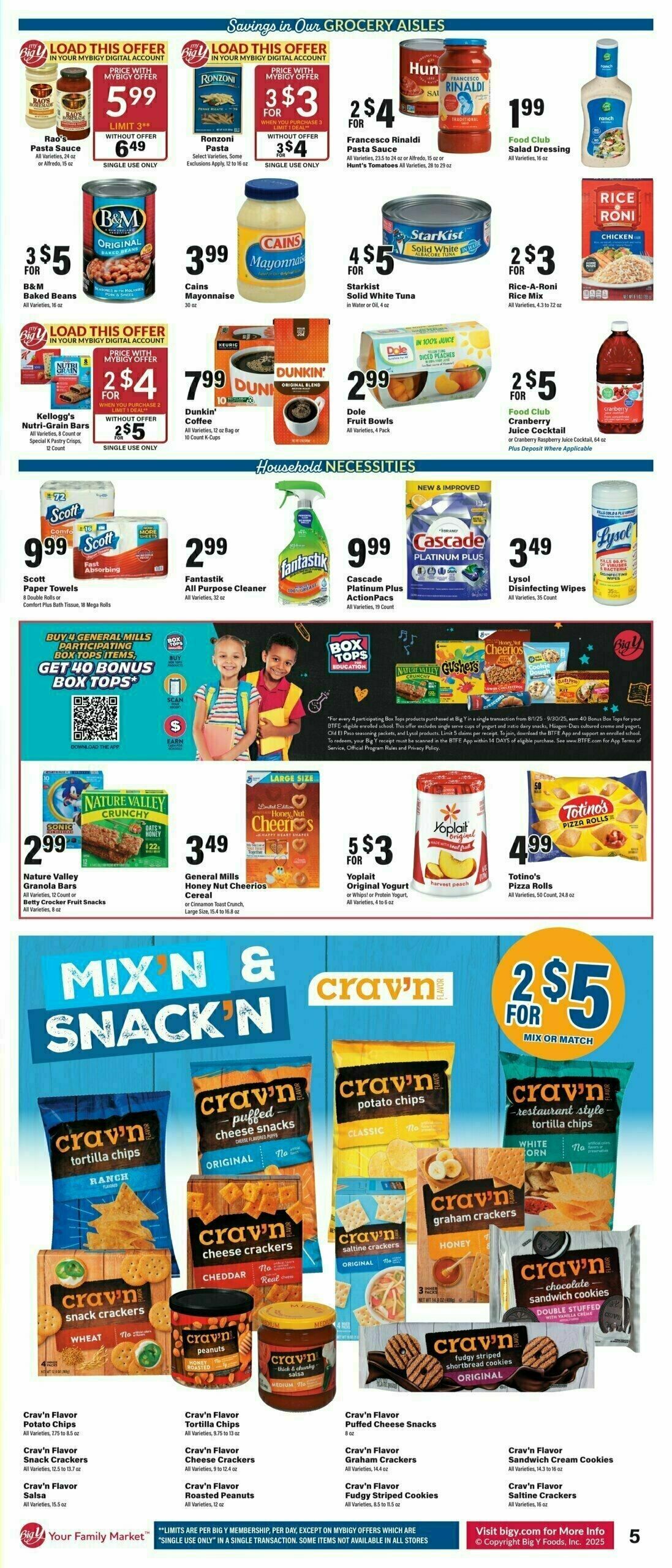 Big Y Weekly Ad from August 14