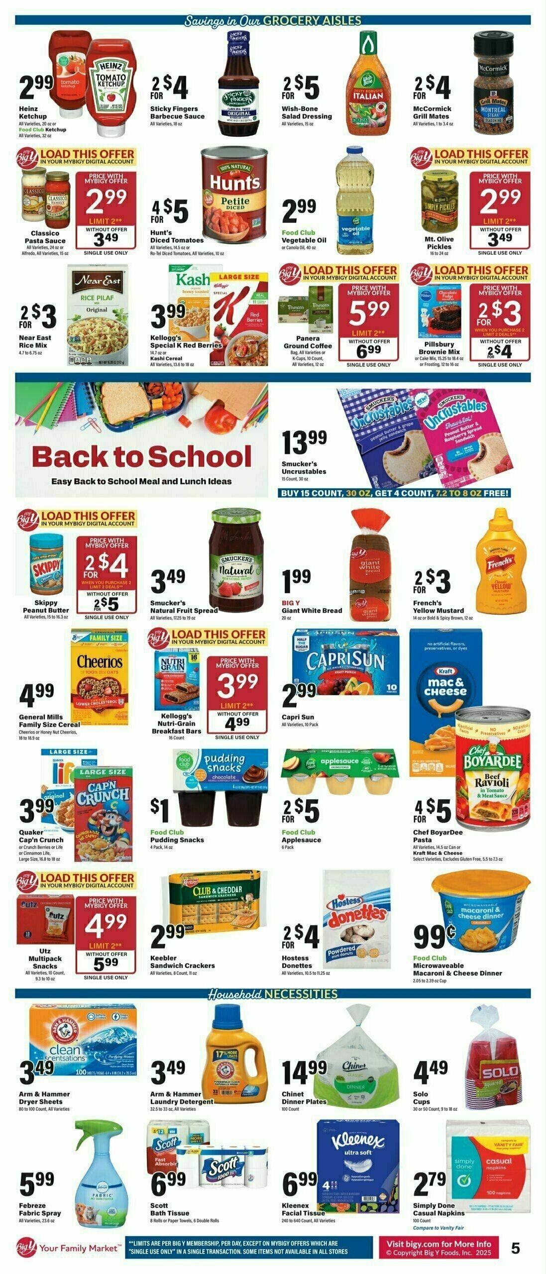 Big Y Weekly Ad from August 21