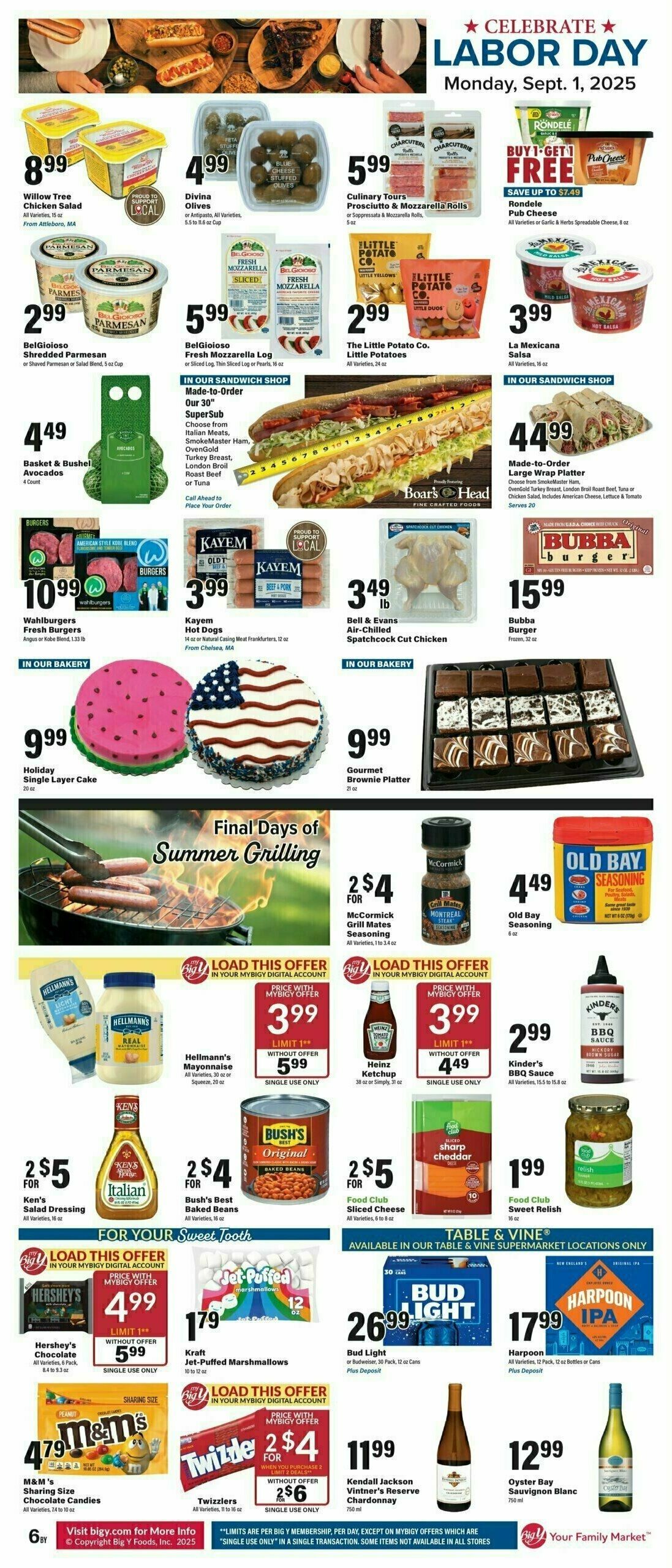 Big Y Weekly Ad from August 28