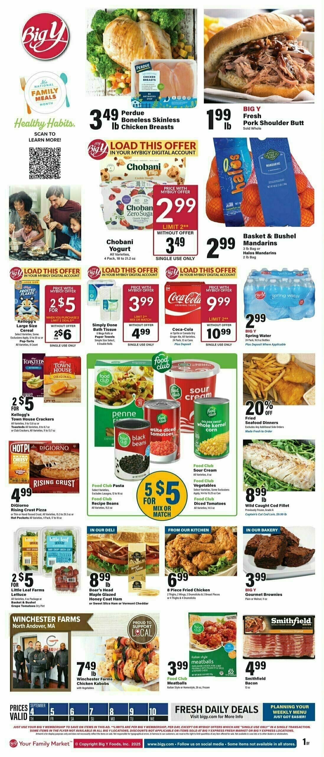 Big Y Weekly Ad from September 4