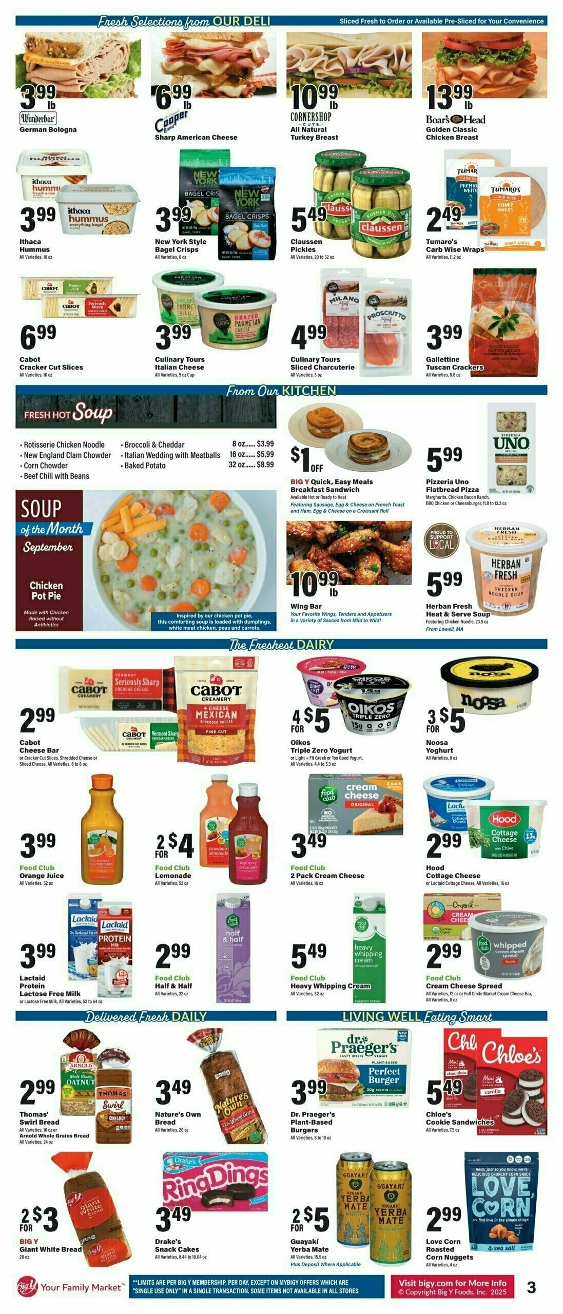 Big Y Weekly Ad from September 4