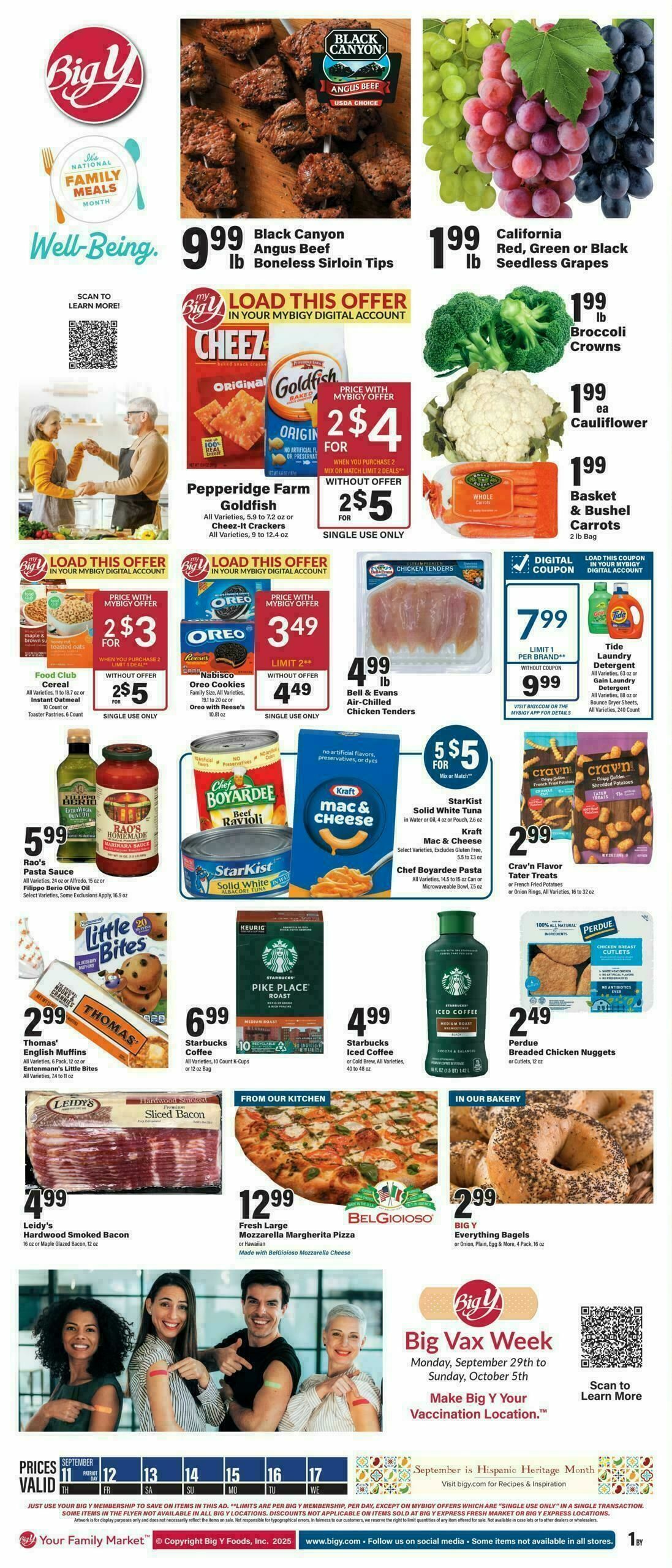 Big Y Weekly Ad from September 11
