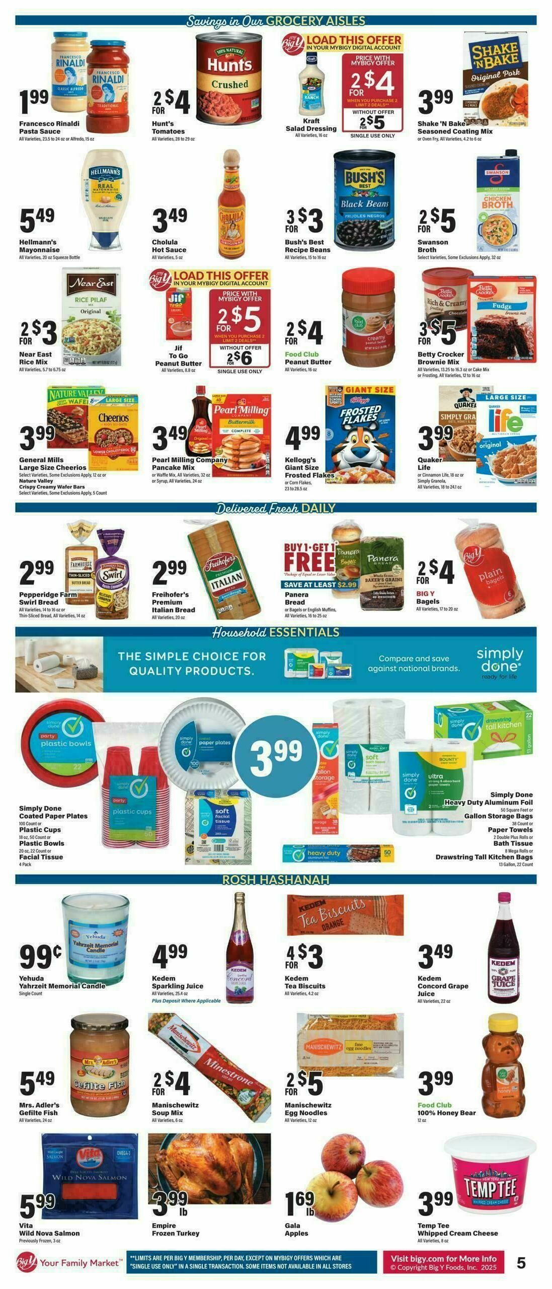 Big Y Weekly Ad from September 11