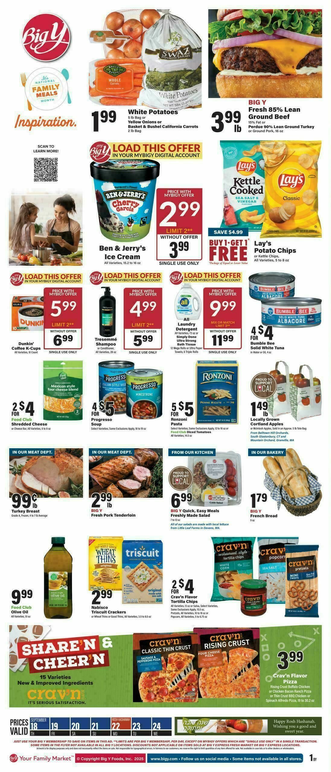 Big Y Weekly Ad from September 18