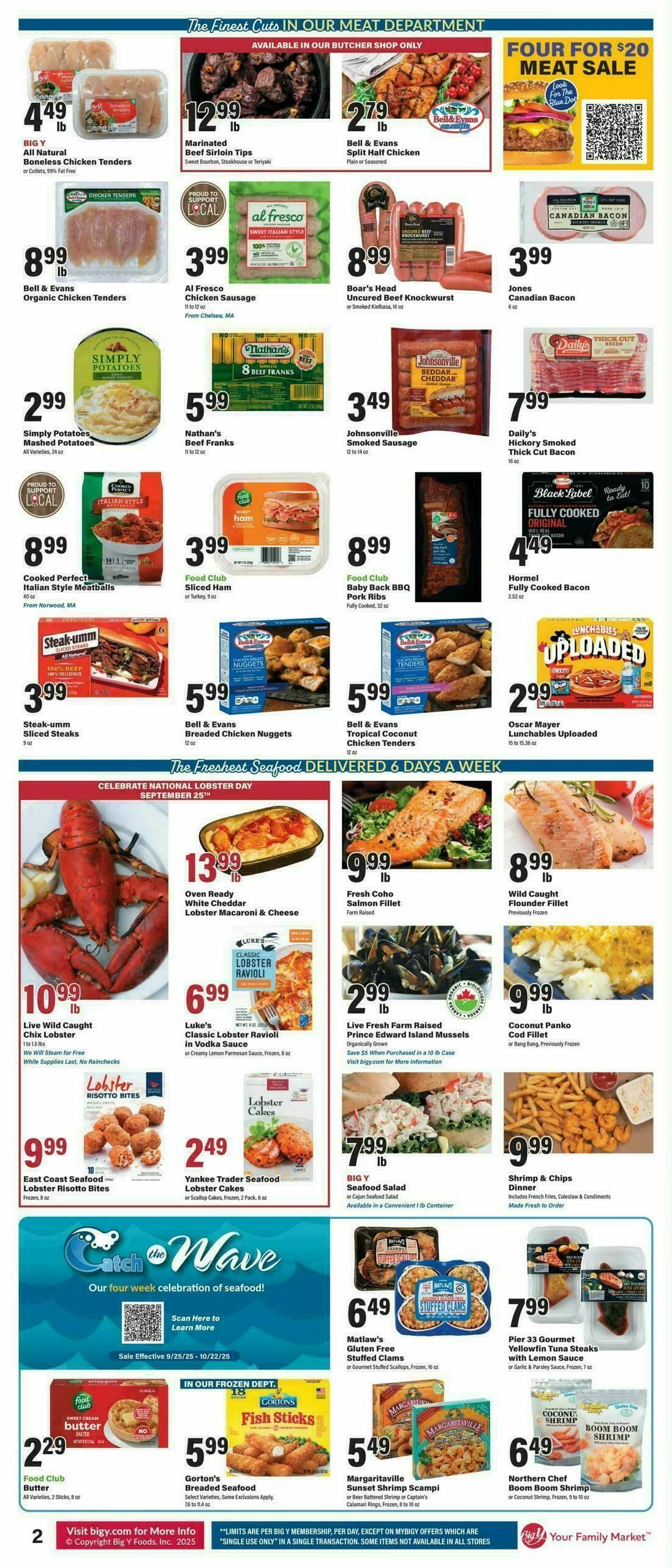 Big Y Weekly Ad from September 25