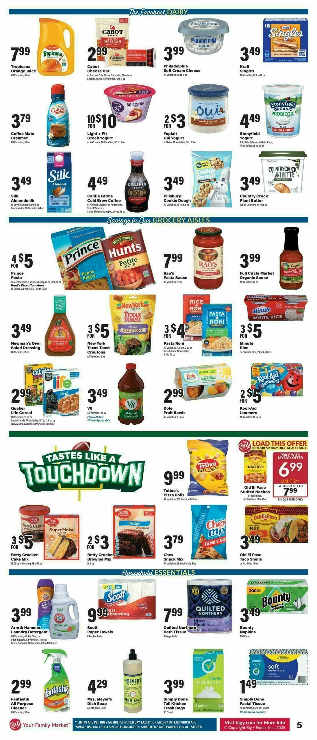 Big Y Weekly Ad from September 25