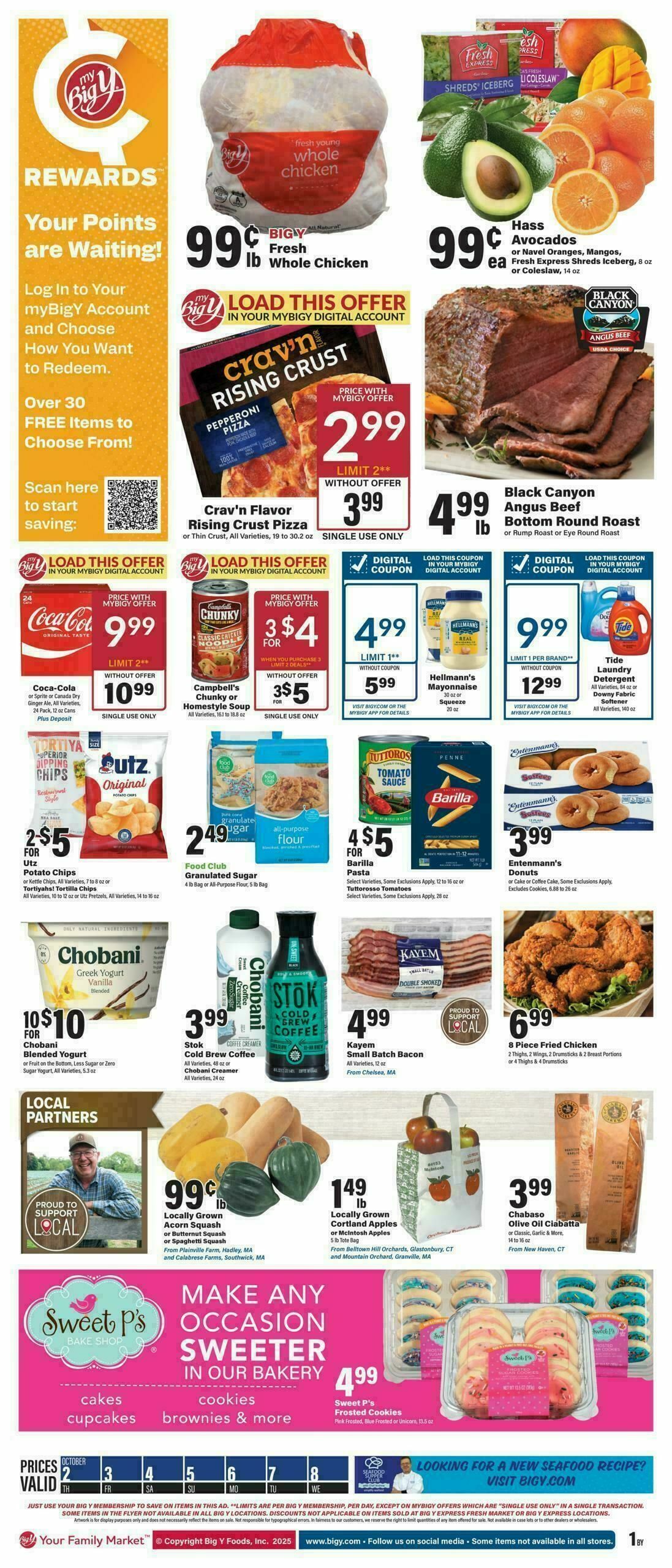 Big Y Weekly Ad from October 2