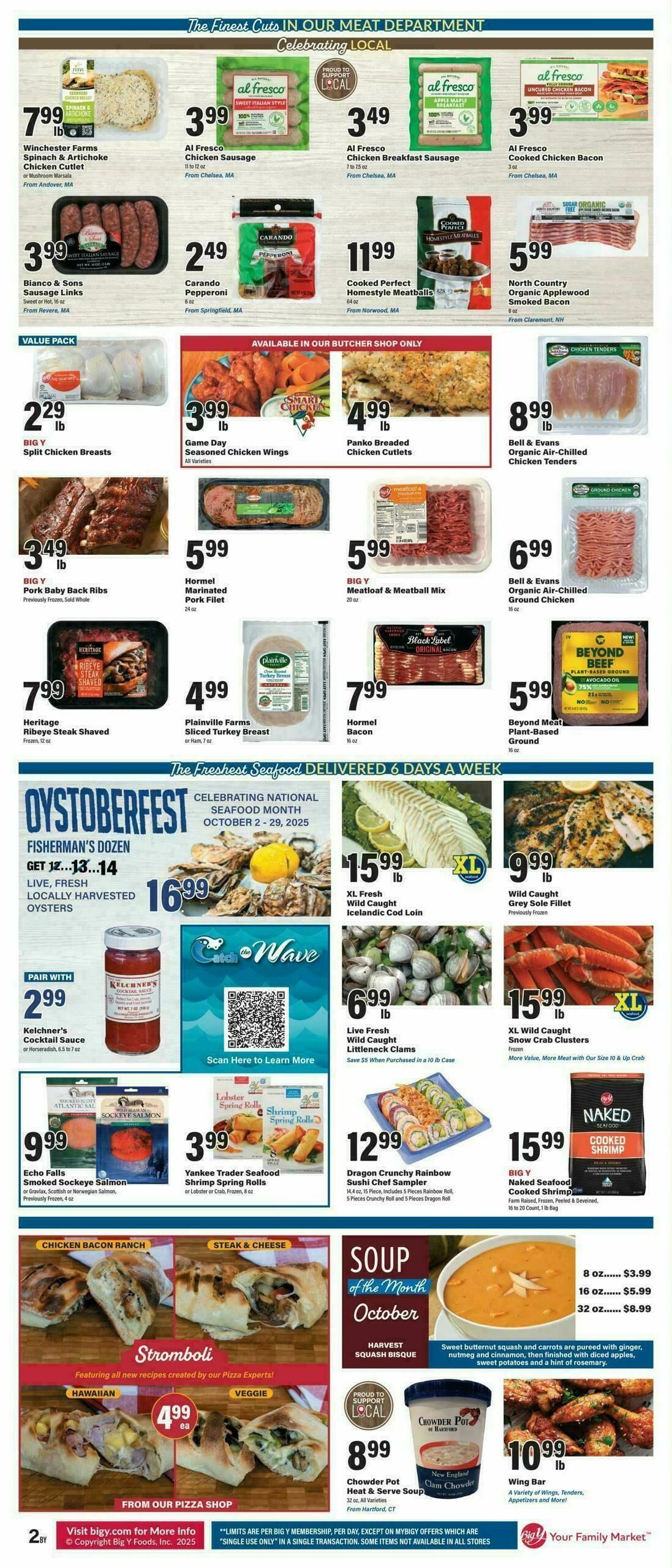 Big Y Weekly Ad from October 2