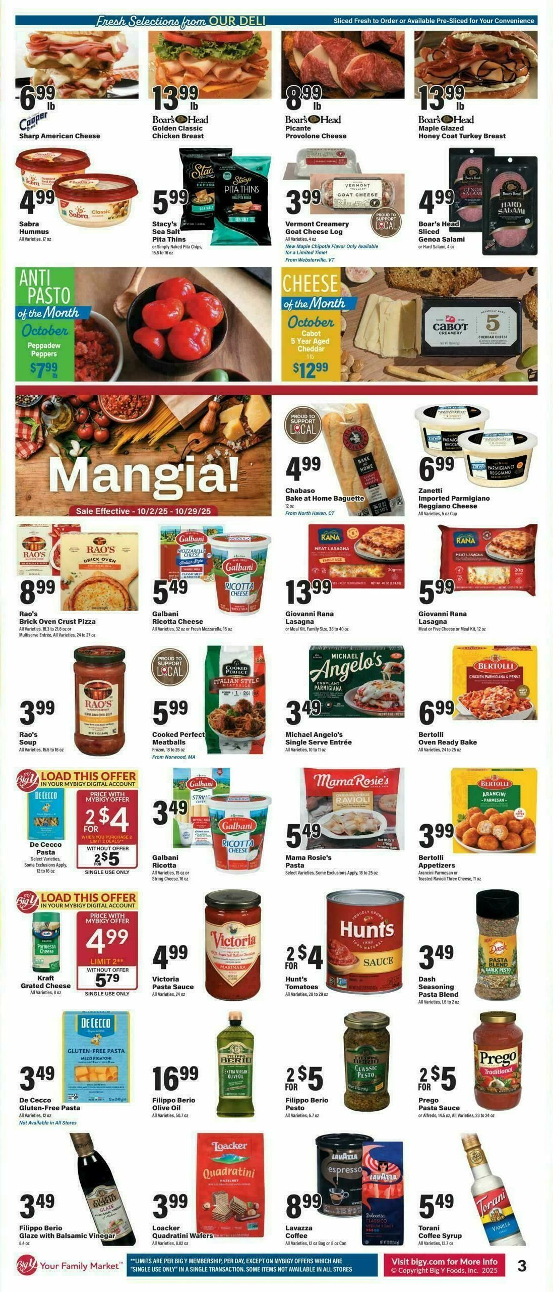 Big Y Weekly Ad from October 2
