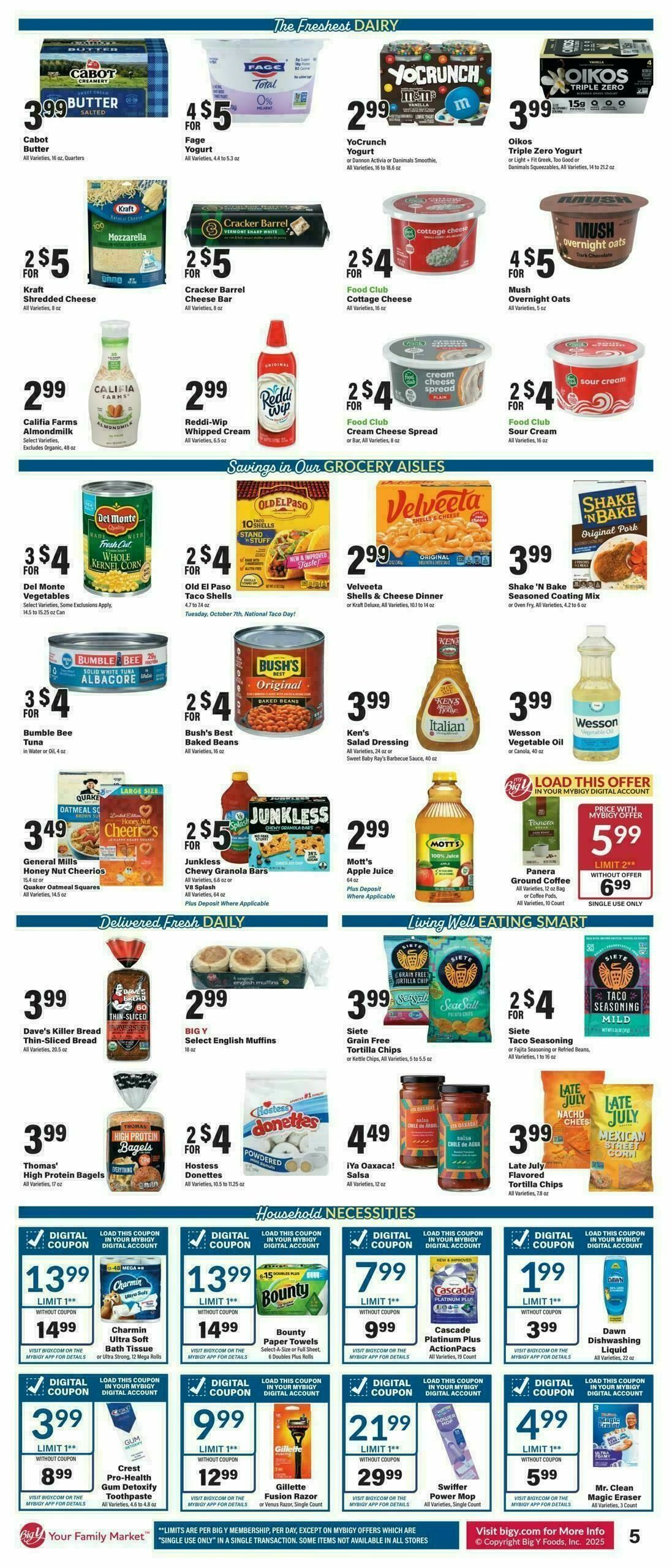 Big Y Weekly Ad from October 2
