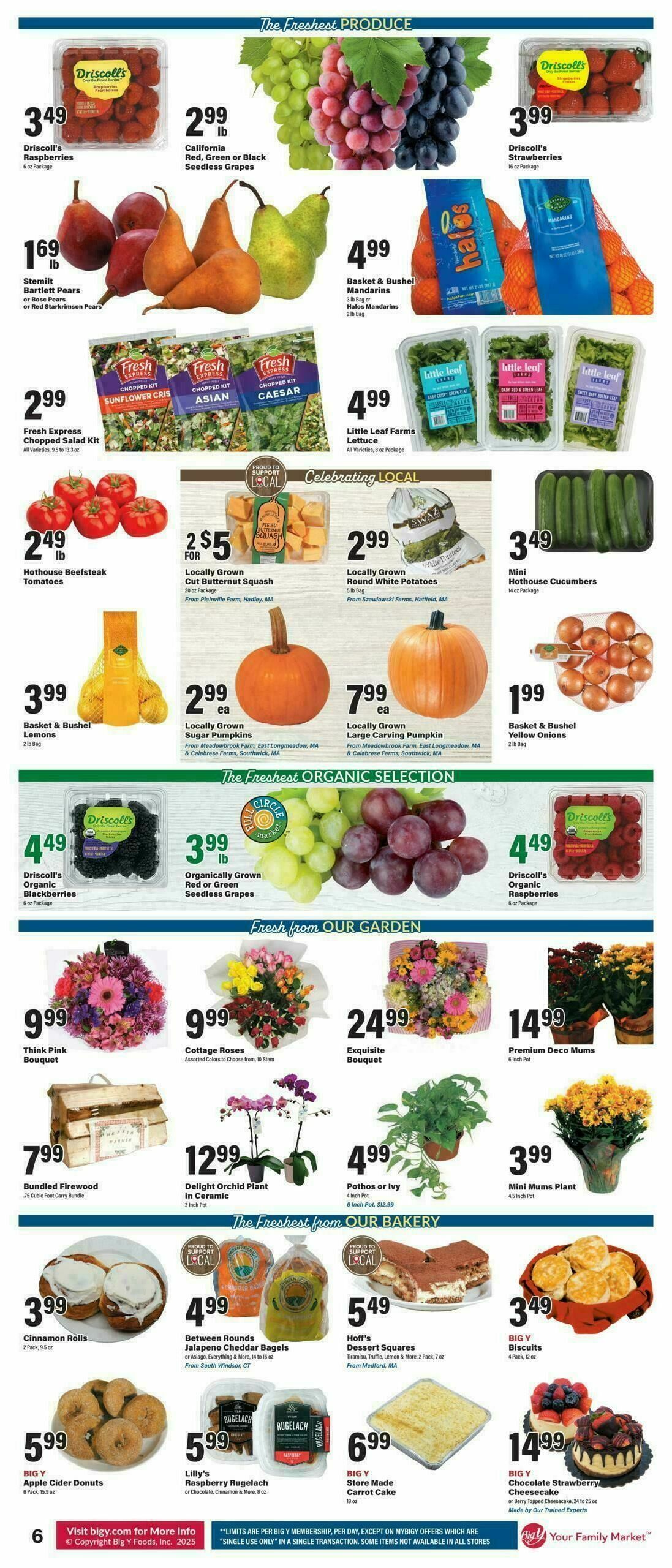 Big Y Weekly Ad from October 2