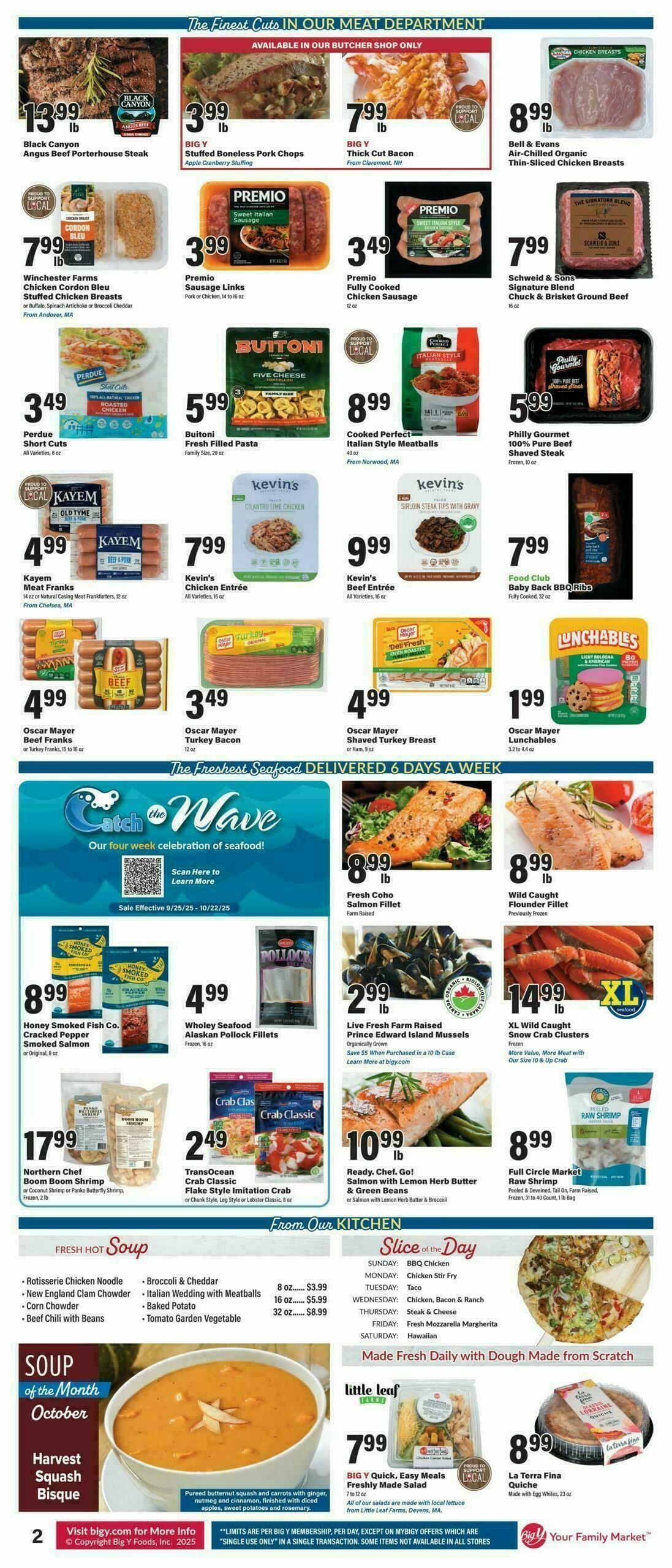 Big Y Weekly Ad from October 9