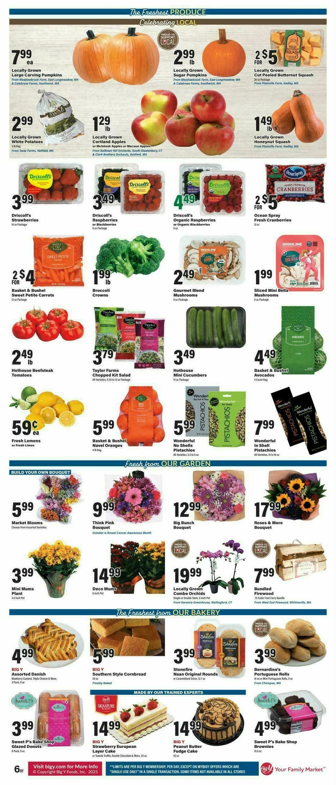 Big Y Weekly Ad from October 9