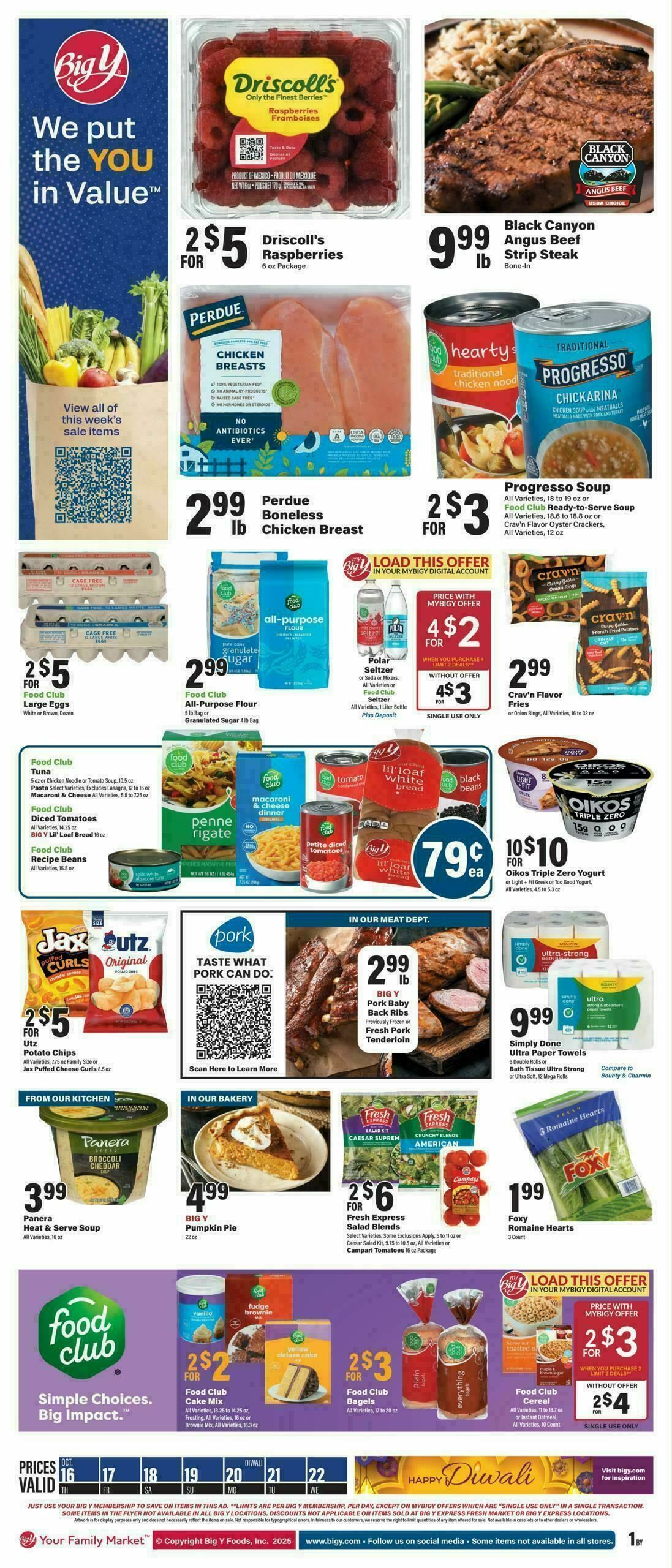 Big Y Weekly Ad from October 16