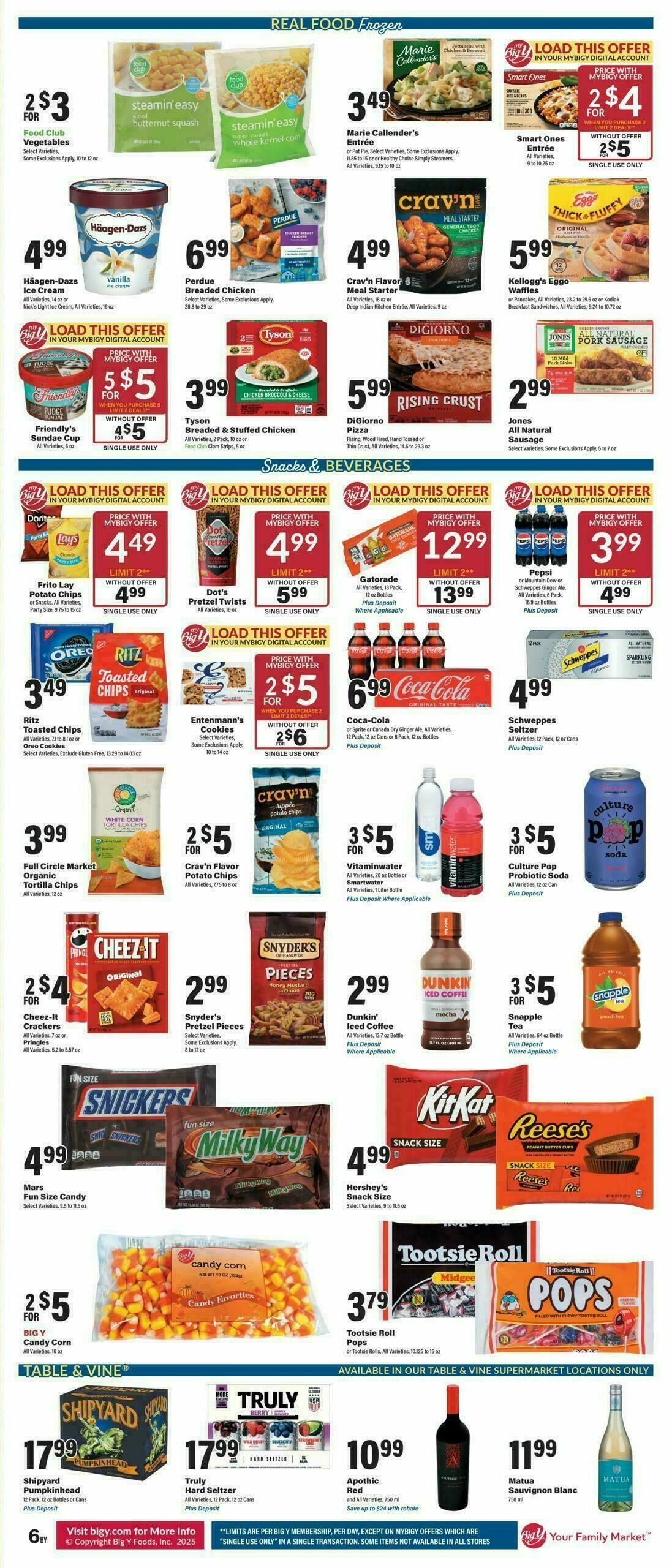 Big Y Weekly Ad from October 16