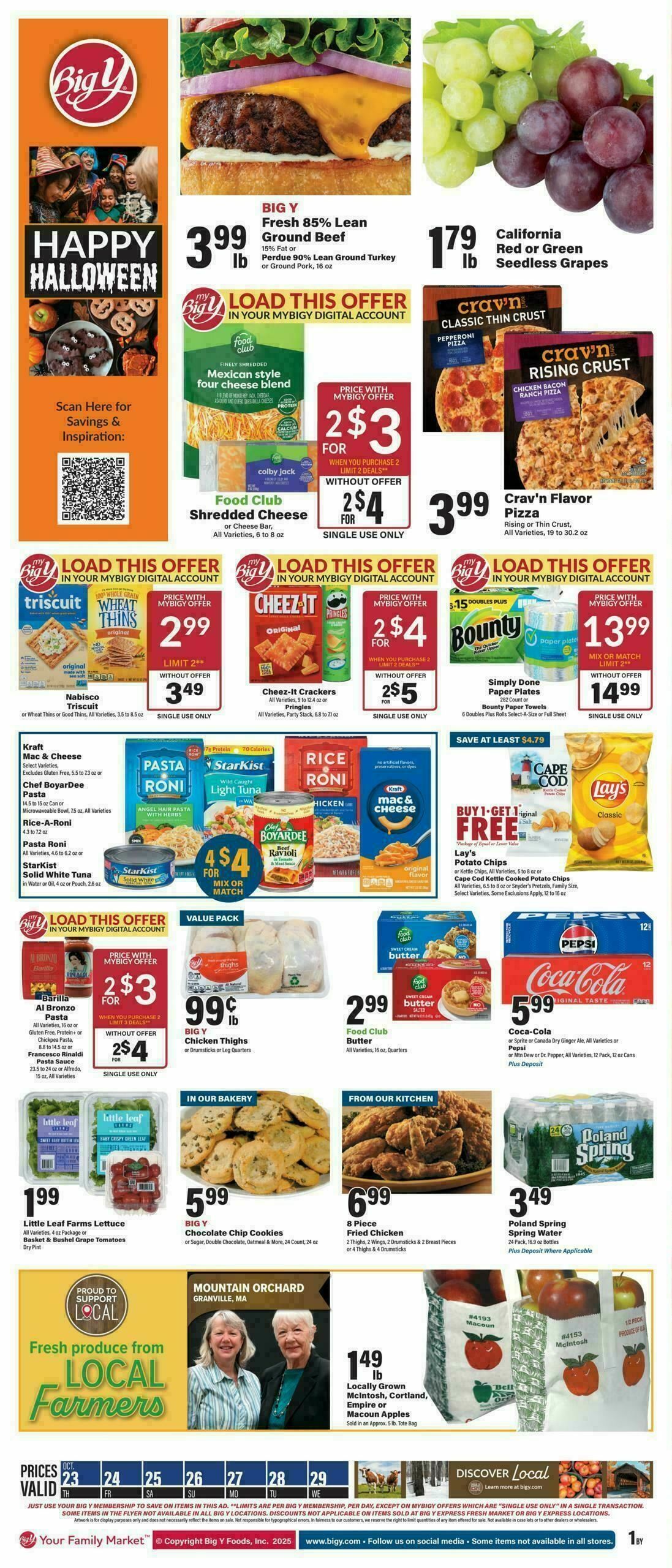 Big Y Weekly Ad from October 23