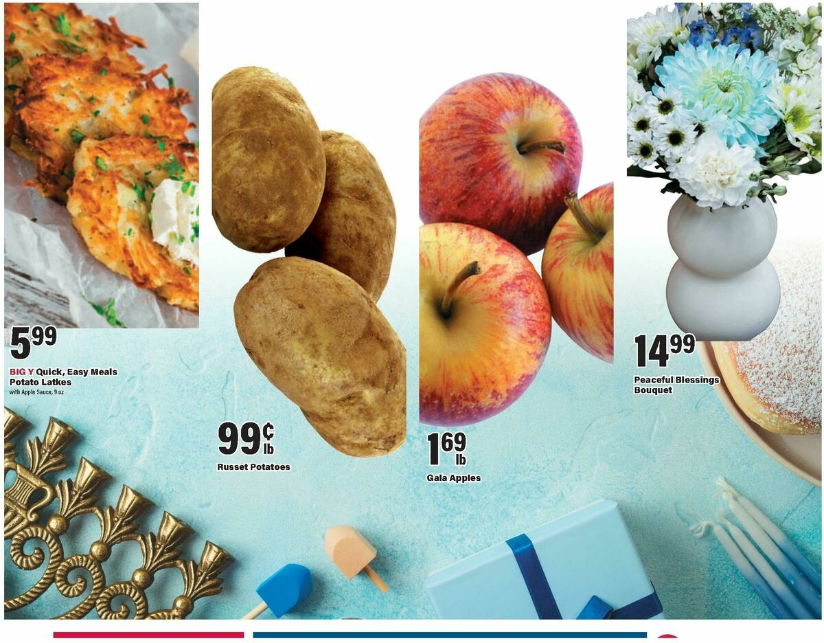 Big Y Chanukah Weekly Ad from December 4