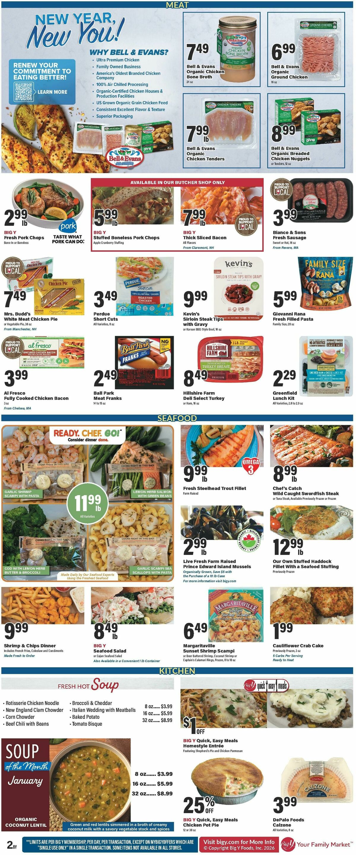 Big Y Weekly Ad from January 1