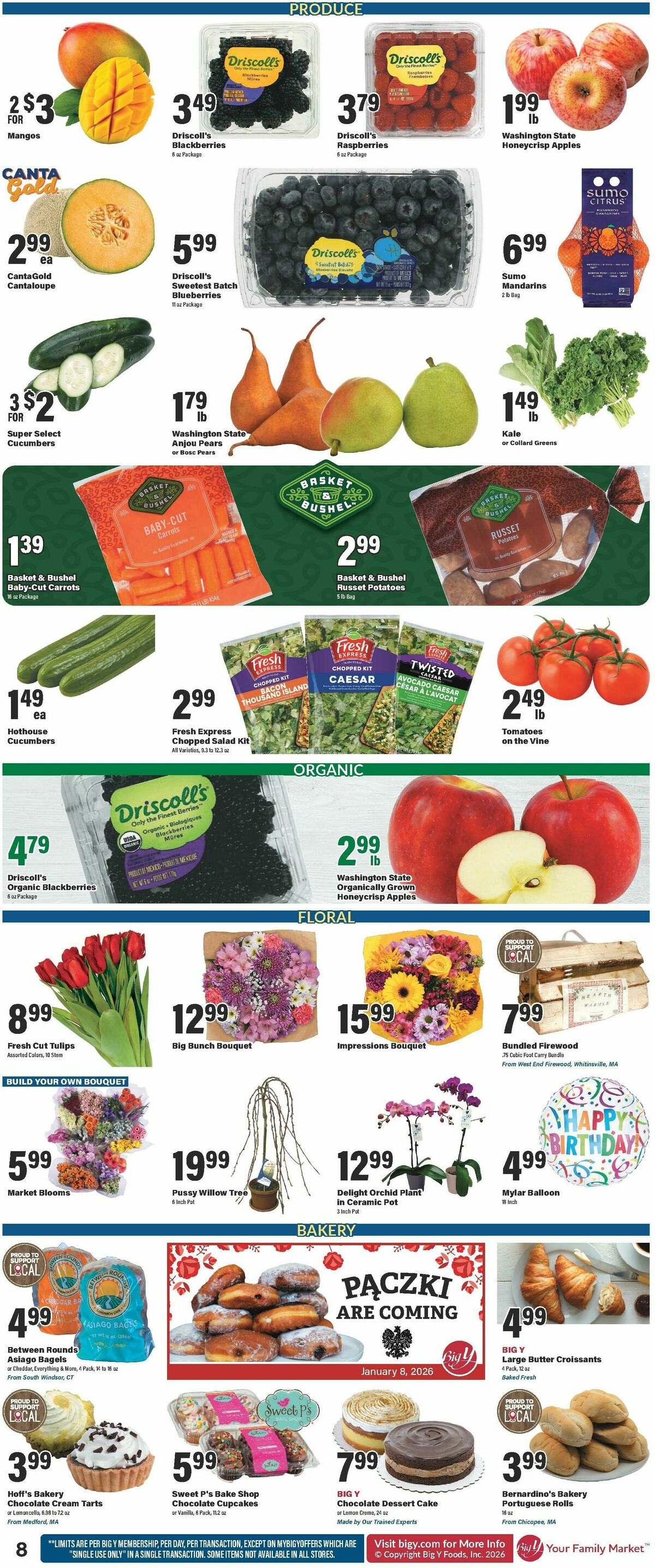 Big Y Weekly Ad from January 1
