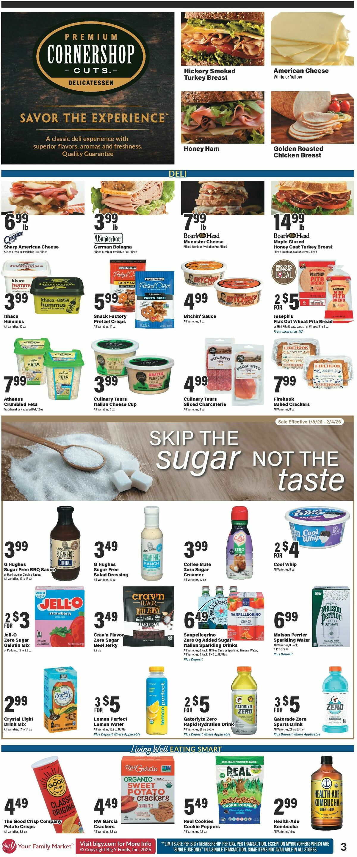 Big Y Weekly Ad from January 8