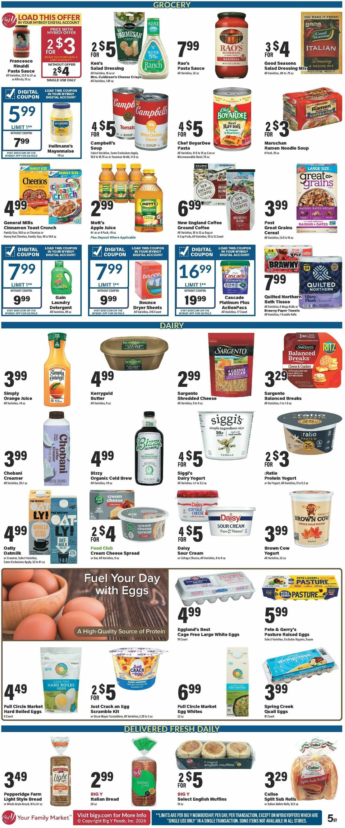 Big Y Weekly Ad from January 8