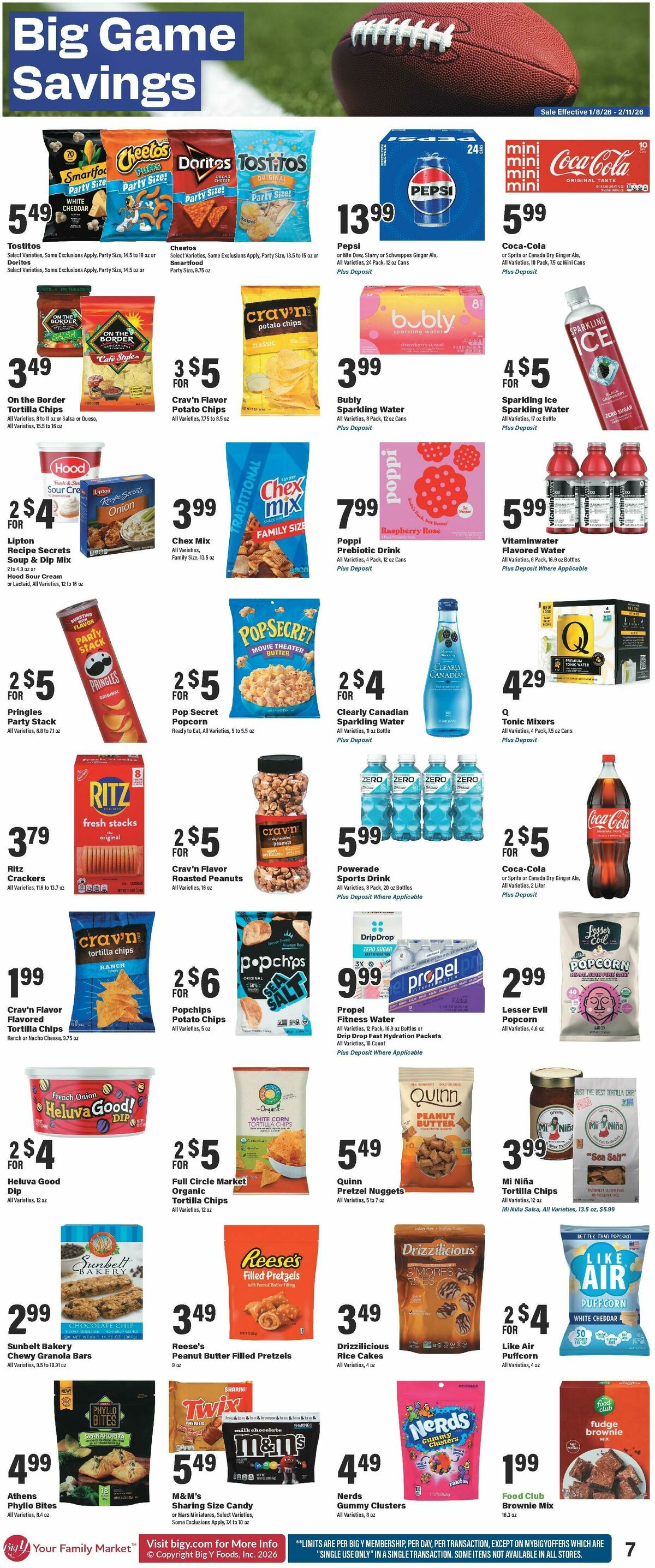 Big Y Weekly Ad from January 8