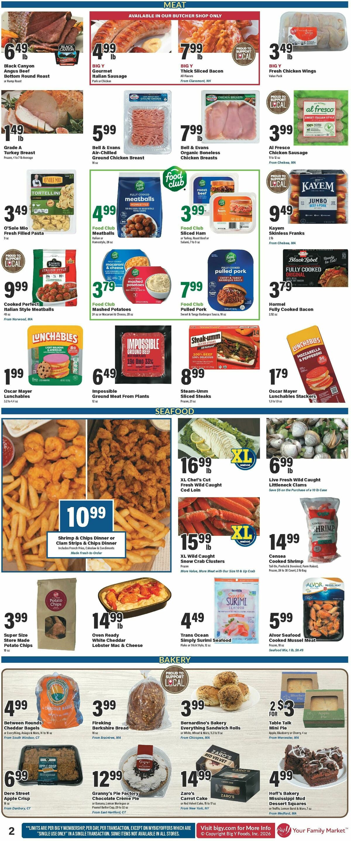 Big Y Weekly Ad from January 22