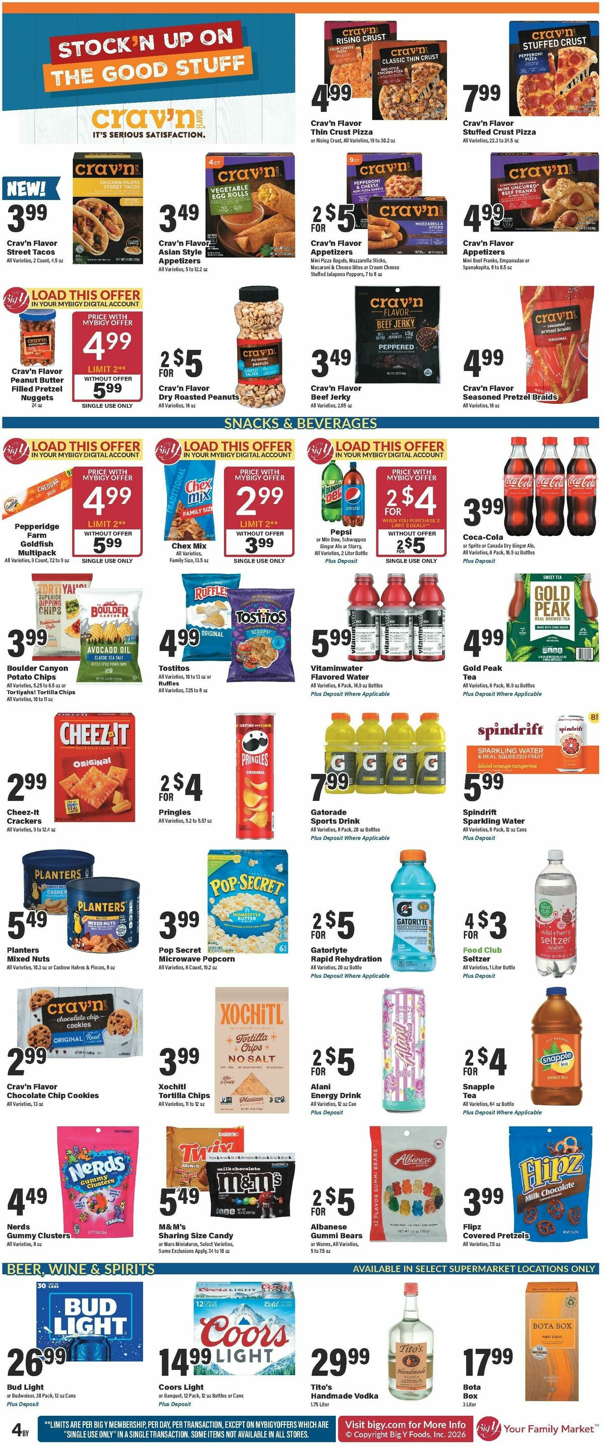 Big Y Weekly Ad from January 22