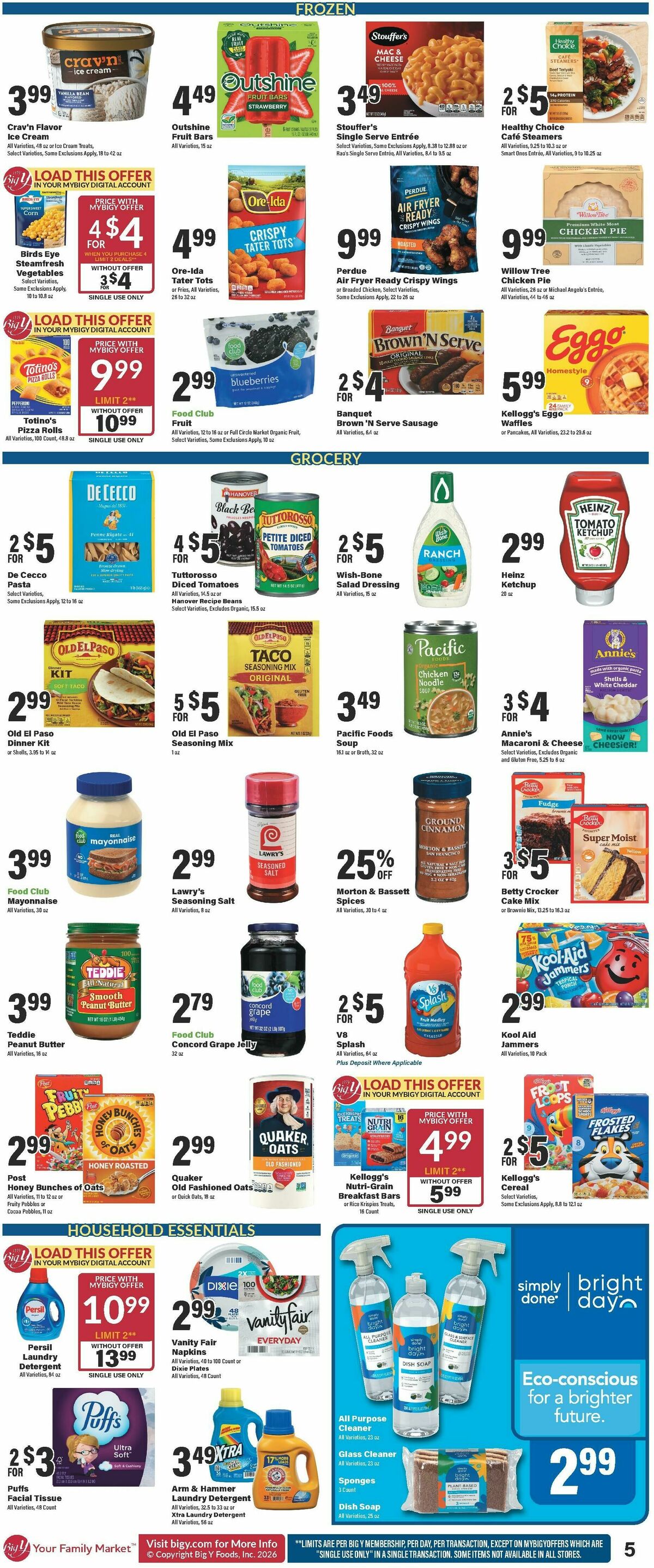 Big Y Weekly Ad from January 22