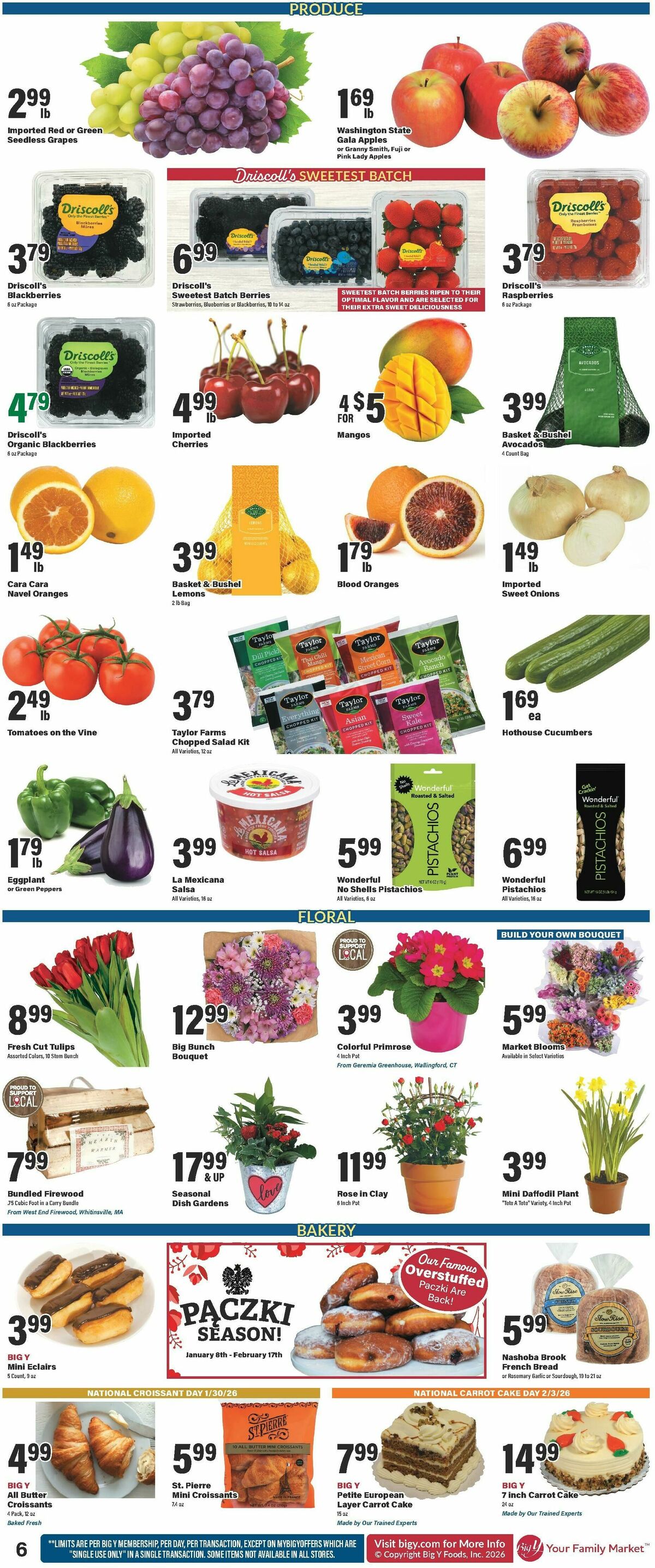 Big Y Weekly Ad from January 29