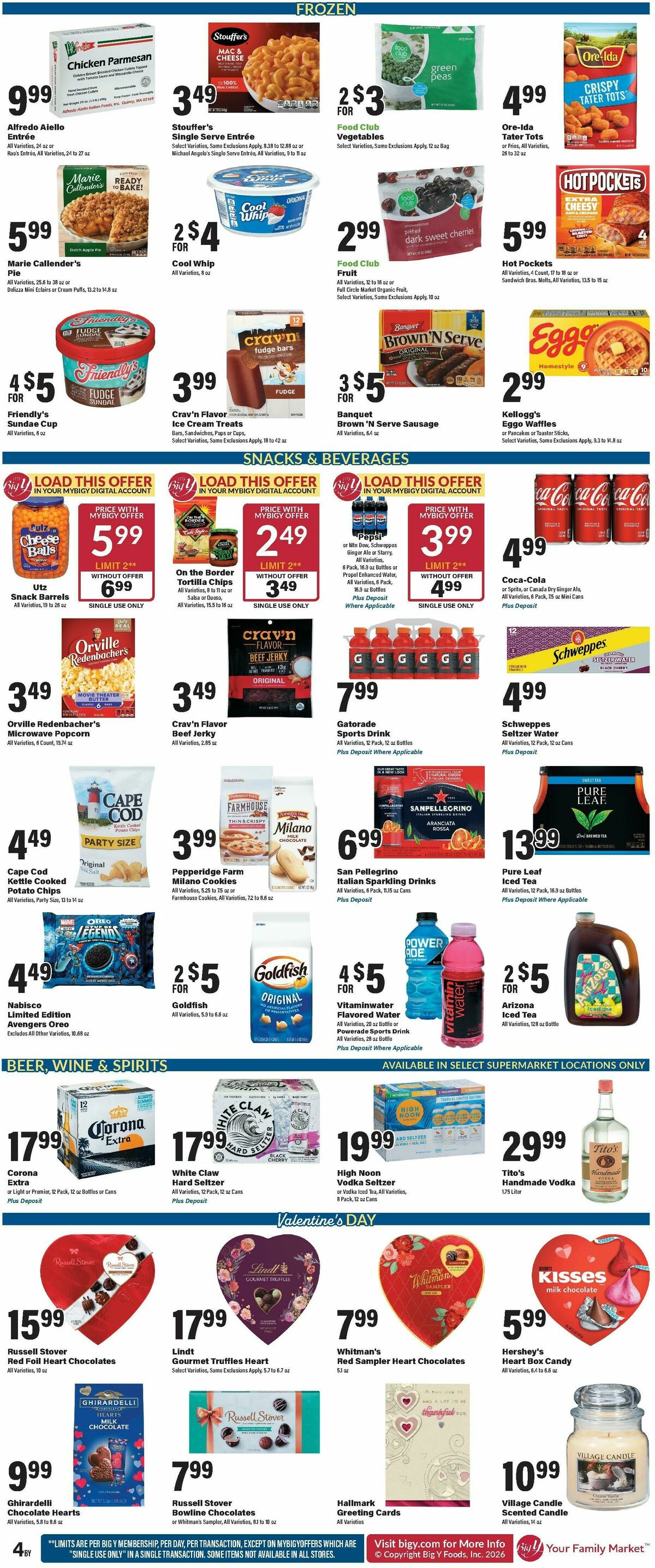 Big Y Weekly Ad from February 5
