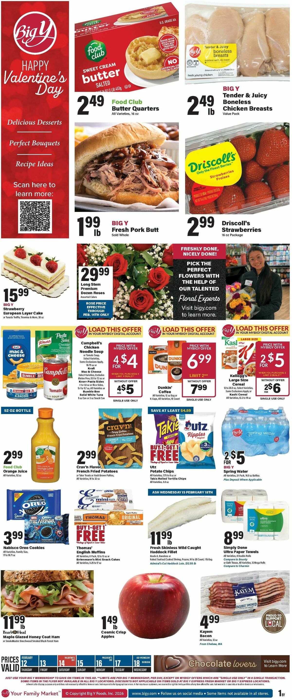 Big Y Weekly Ad from February 12